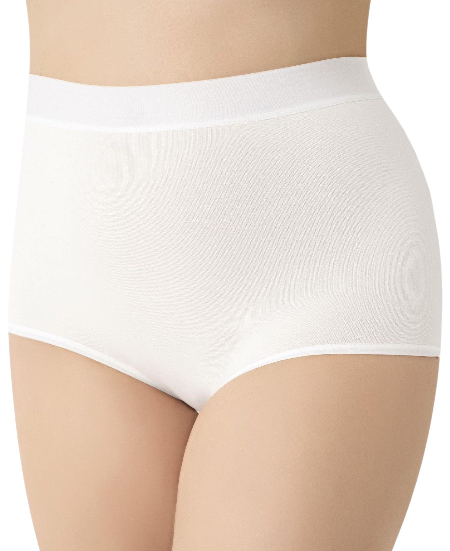 fashionshowcase Miederslip 2er Pack figurformend hoher Bund Shaping-Slip eng anliegend (2-St., 2er-Pack) 2er-Pack, figurformend, hoher Bund, enganliegend