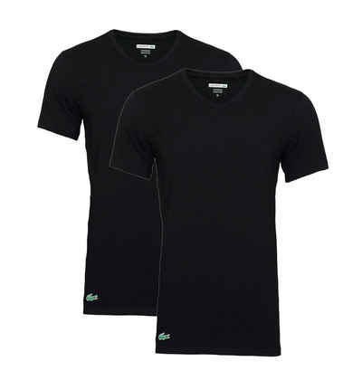 Lacoste T-Shirt »Basic V-Ausschnitt« (Packung, 2-tlg., 2er-Pack)