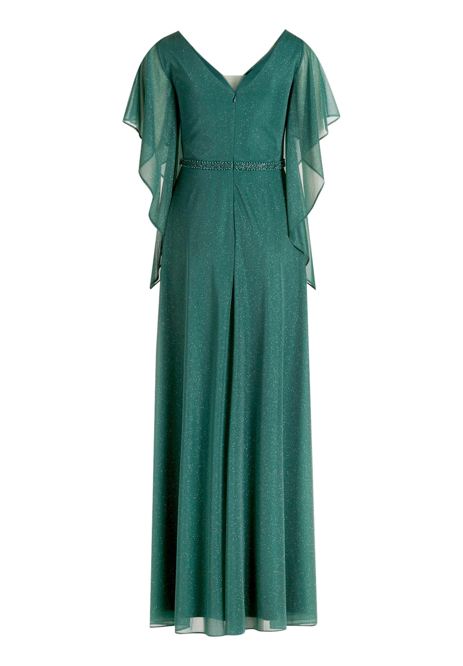 Vera Mont Abendkleid Damen im Glitzer-Look Falten