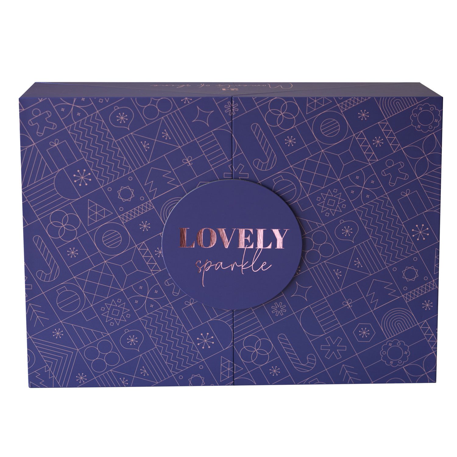 melovely Schmuckset Schmuck Set 2025 - Hochwertiger Edelstahl (24-tlg., Setbox wiederverwendbar), Wahlweise in Silber oder mit 18K Vergoldung