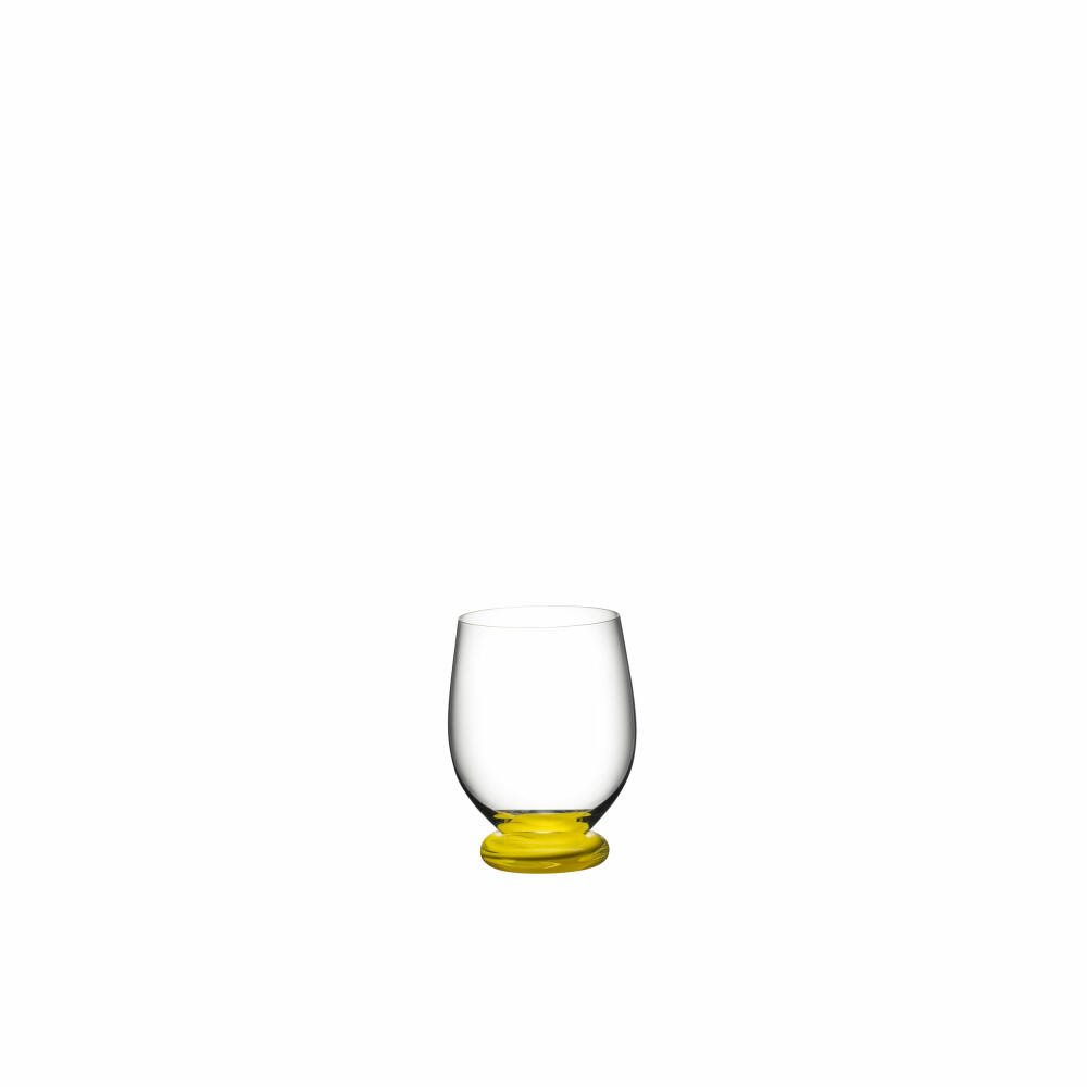 RIEDEL THE WINE GLASS COMPANY Tumbler-Glas Fatto A Mano Piccolo Gelb, Kristallglas
