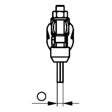 AMF Spannzwinge Waagerechtspanner 6832 Gr. 5