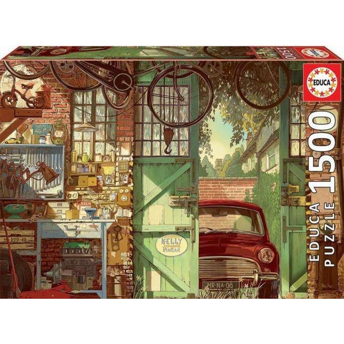 Carletto Puzzle Educa - Alte Garage 1500 Teile Puzzle Puzzleteile