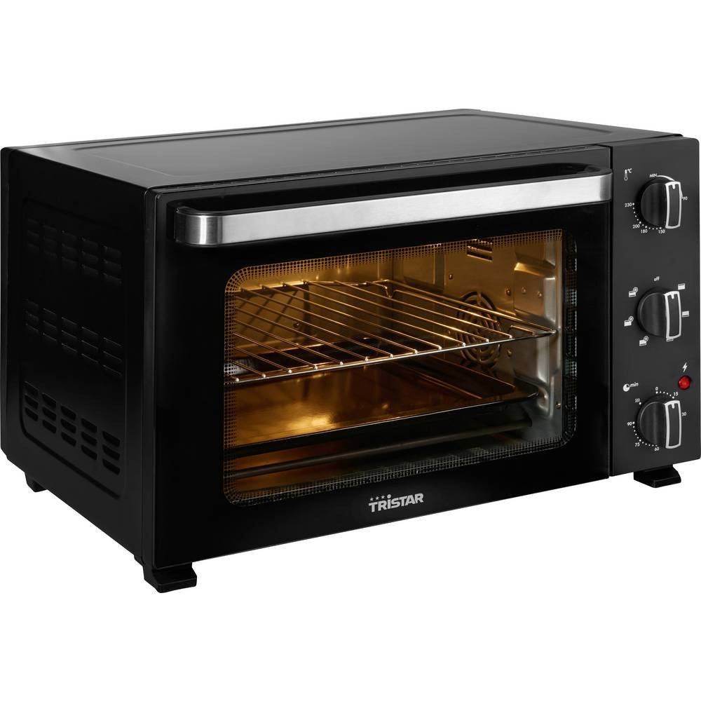 Tristar Minibackofen Minibackofen Umluft-Funktion, Grillfunktion, Timerfunktion 38 l