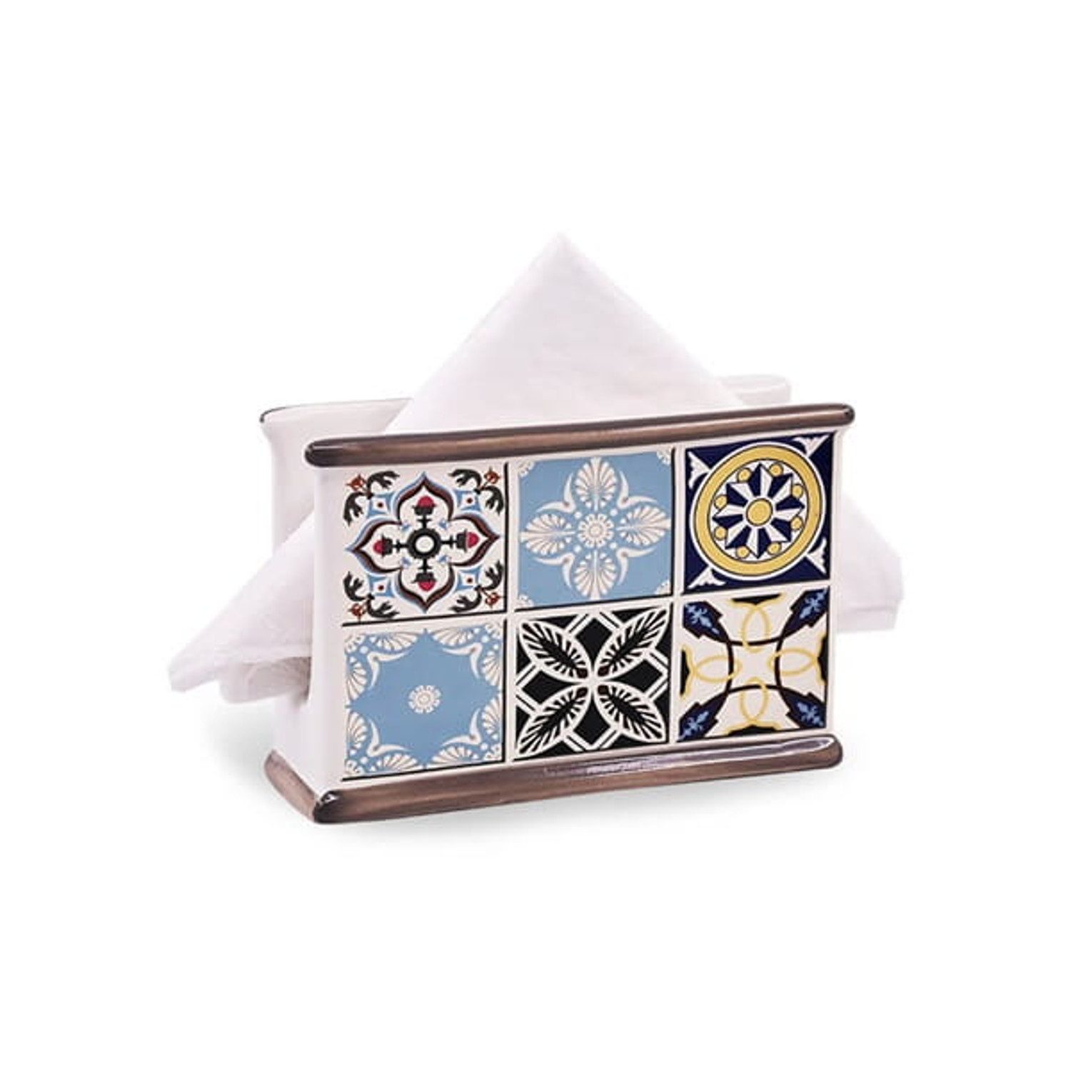 Feel Maestro Serviettenhalter MR-20005-44 Holiday in Porto, Keramik