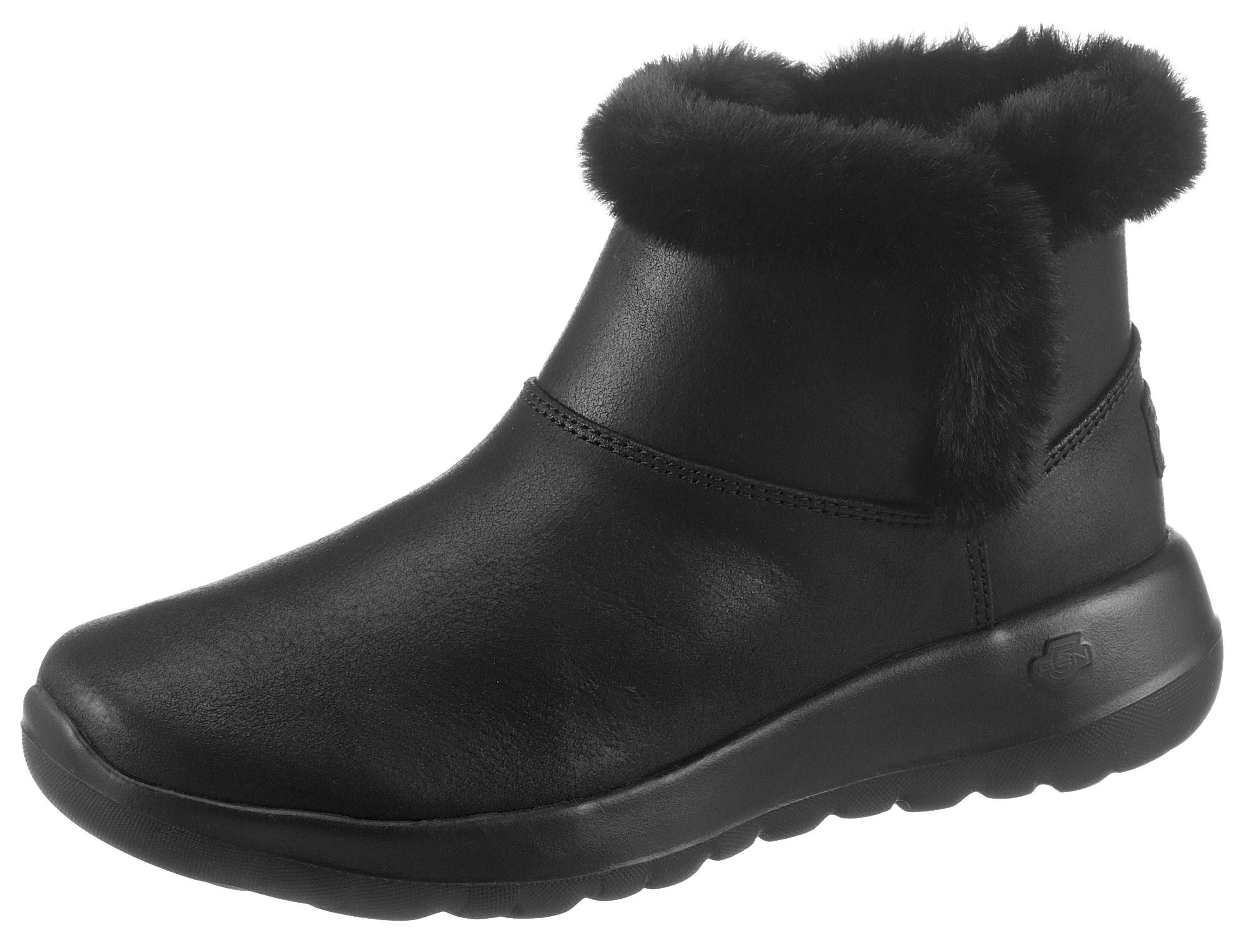 Skechers ON-THE-GO JOY ENDEAVOR Winterstiefelette mit 3M Scotchgard-Imprägnierung schwarz