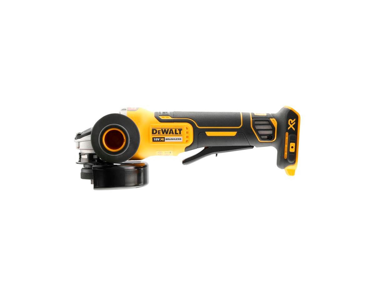 DeWalt Winkelschleifer 125 mm 18 V, max. 9000 U/min, kompakt und handlich, ohne Akku und Ladegerät