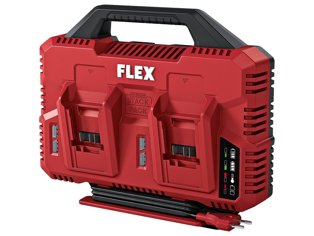 Flex CA SP 2x 12/18 Werkzeug-Akku-Ladetechnik (Doppelladegerät für 12 V und 18 V Akkus)
