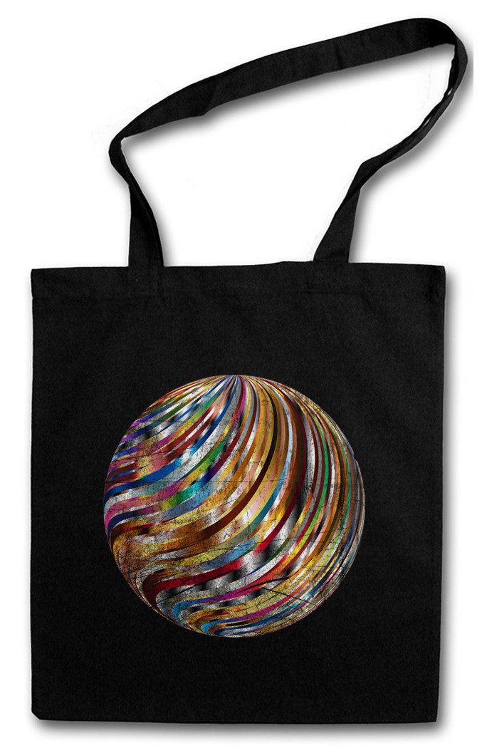 Beuteltasche Disco Ball Stofftasche Kugel Discokugel Club Clubbing Rave Cyber Dance