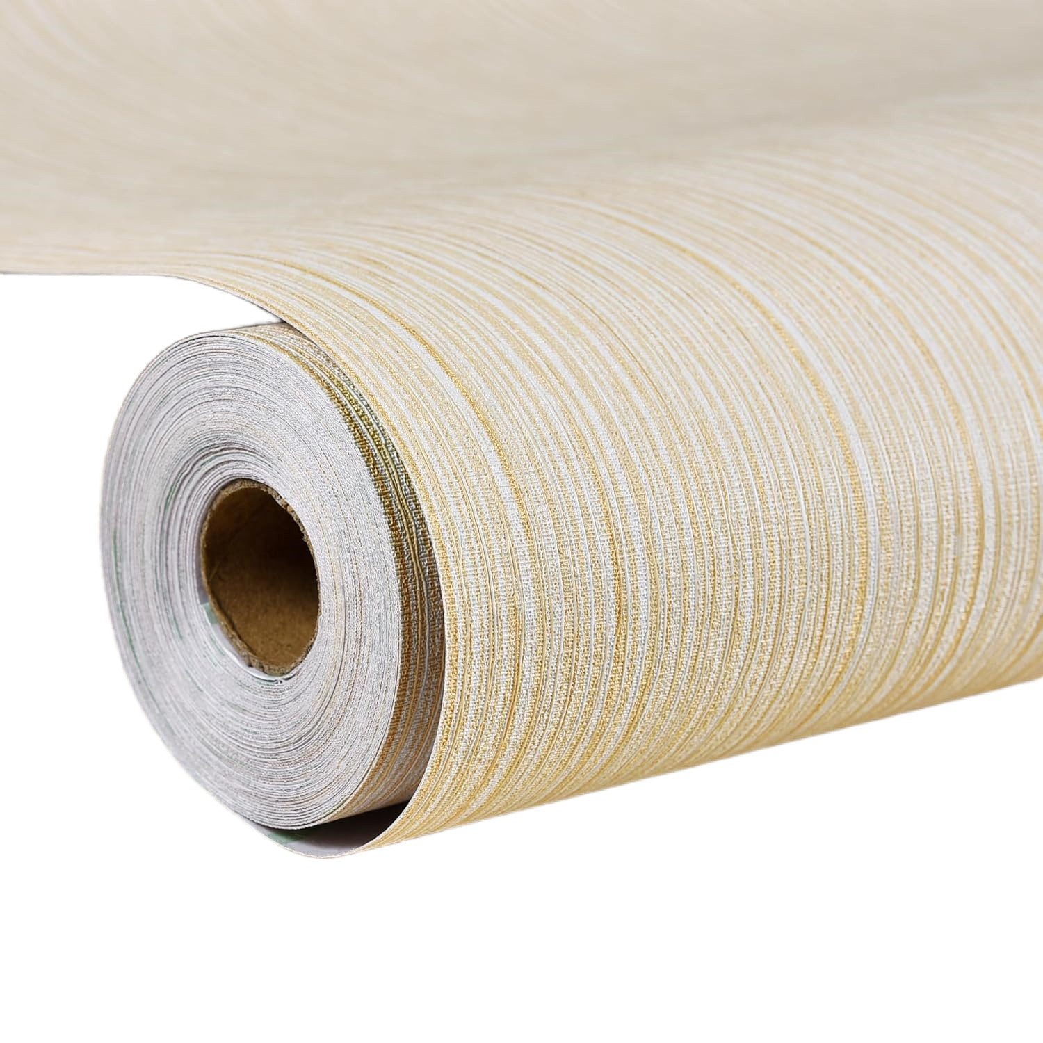 Minicloss Fliesenaufkleber Strukturierte Leinen Tapete, Selbstklebend, Prägefolie Wandtapete (Strukturiertes Kontaktpapier für Schränke), Tapete aus Kunstleinen Stoff Vinyl Selbstklebend