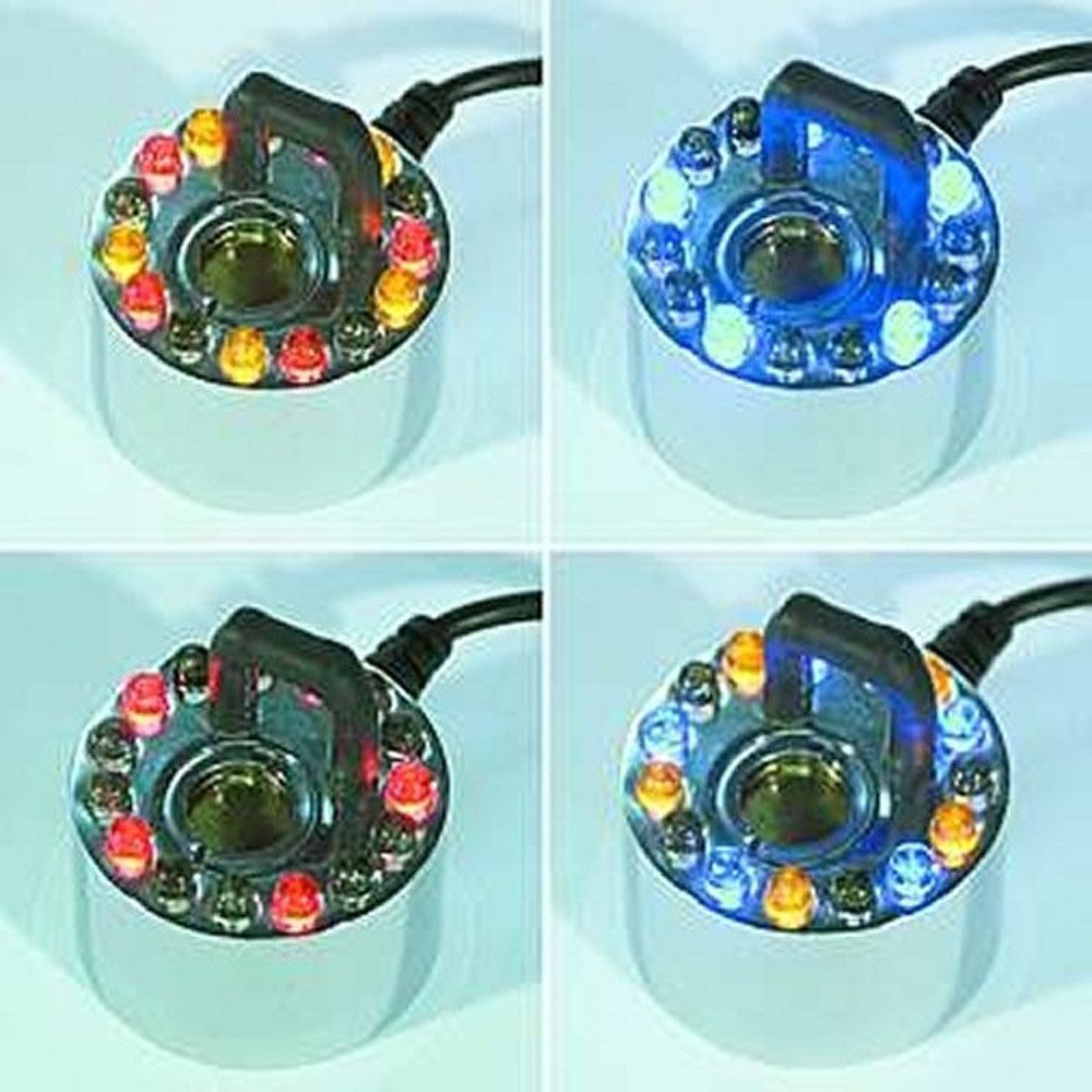 Lichtideen LED Dekolicht 2512 Nebler Ultraschal Luftbefeuchter mit LED Beleuchtung und Netzteil, Xenon / RGB