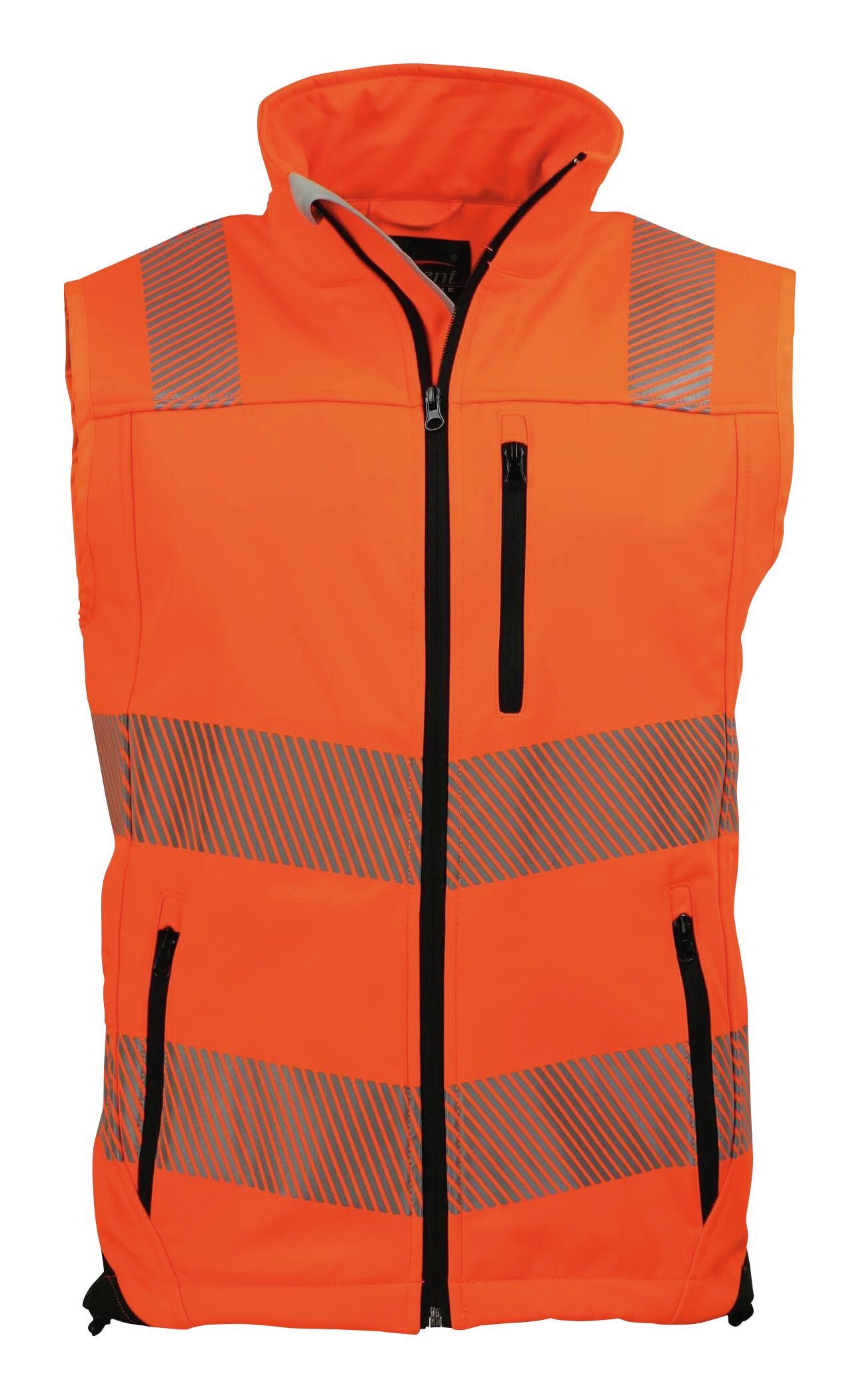 ASATEX Warnweste Orange/schwarz Größe L