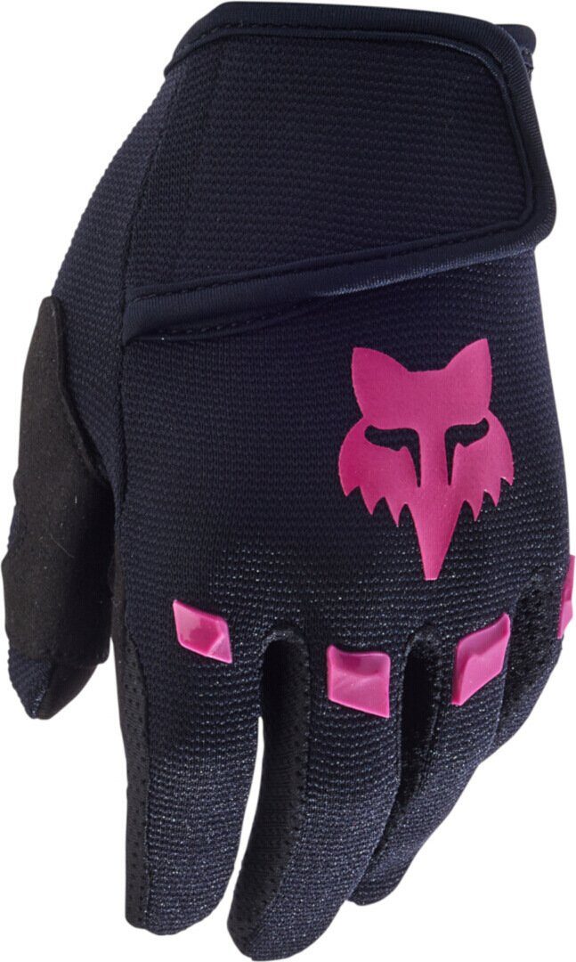 Fox Motorradhandschuhe Dirtpaw Kinder Motocross Black/Pink Handschuhe