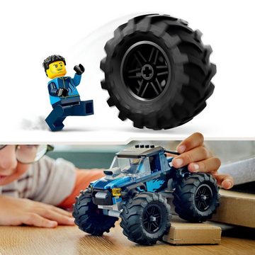 LEGO® Konstruktionsspielsteine Blauer Monstertruck (60402), LEGO City, (148 St), Made in Europe