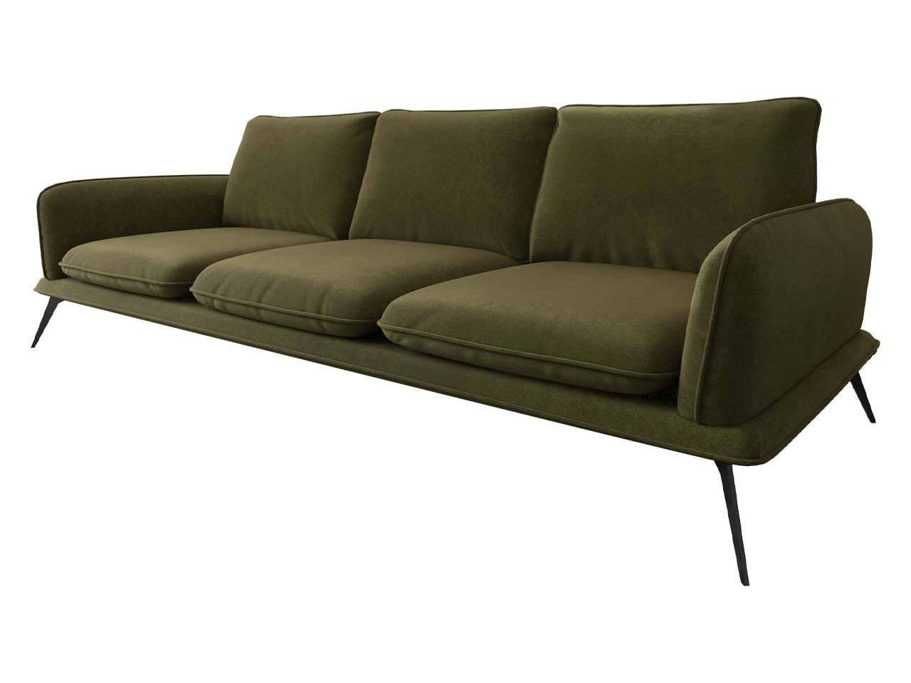 Portimao 4 Couch, MIRJAN24 297 Freistehendes Sitzer Sofa 3, Polstersofa, Zetta Couchgarnitur