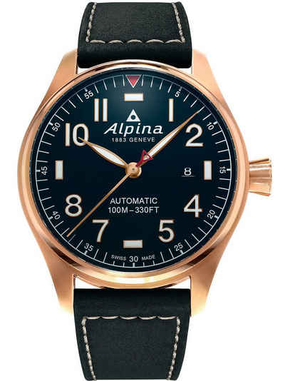Alpina Schweizer Uhr Alpina AL-525NN4S4 Startimer Pilot Automatik Herre