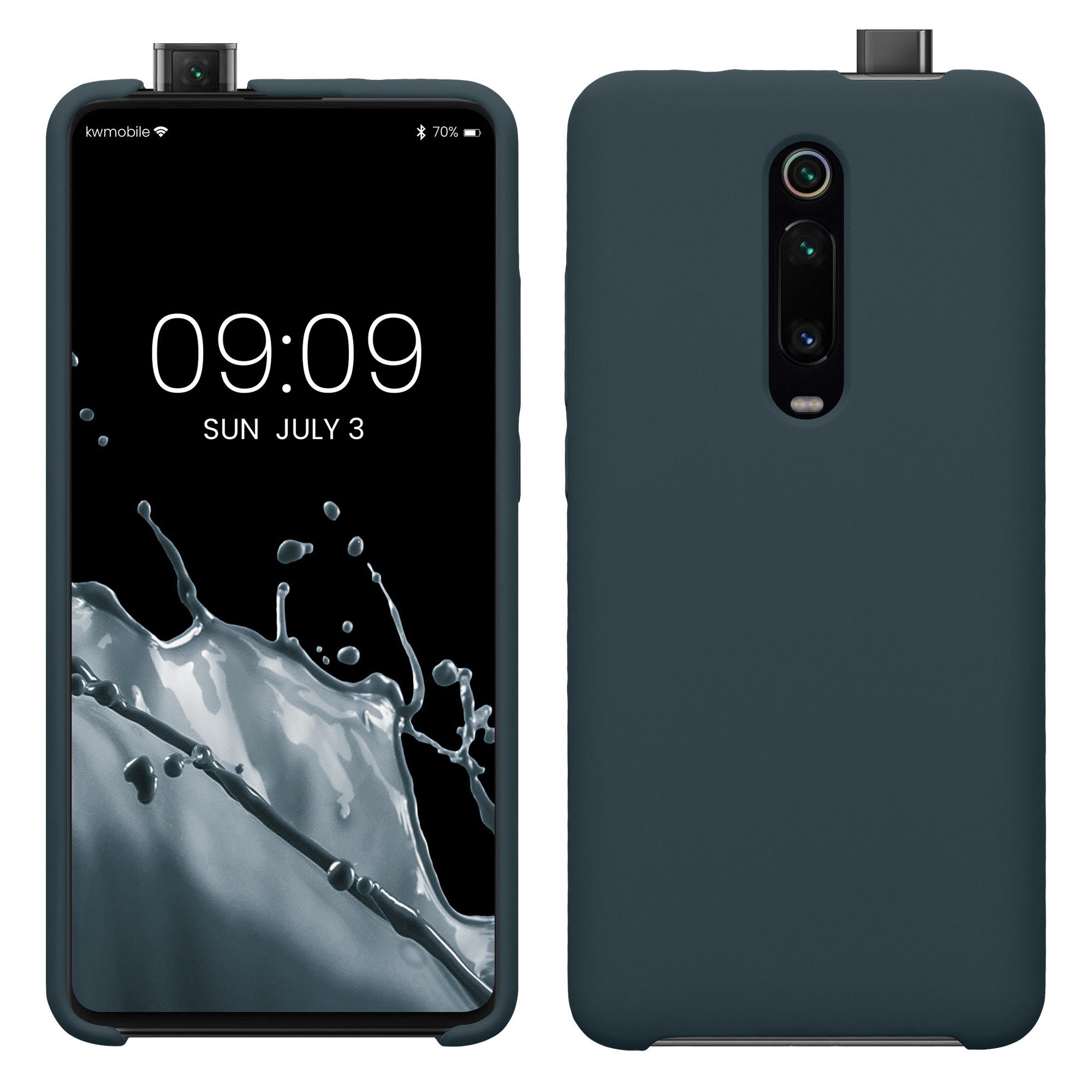 kwmobile Handyhülle Handyhülle für Xiaomi Mi 9T (Pro) / Redmi K20 (Pro) Hülle, Weiches Handy Silikon Case - Schutzhülle Cover