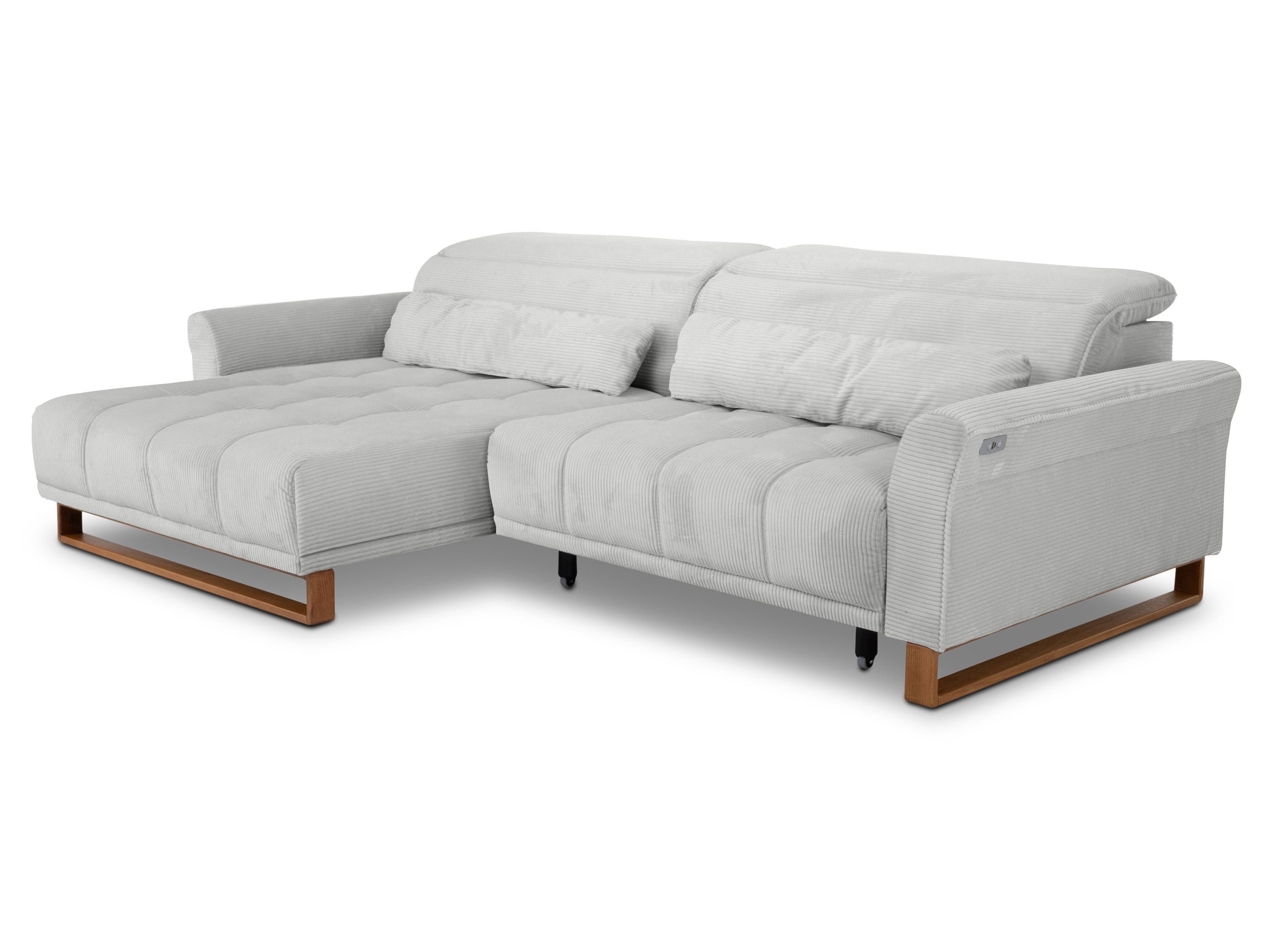 SANSIBAR LIVING Polsterecke Polsterecke SANSIBAR SKEDA BHT 277x80x179 cm Ecksofa Wohnlandschaft