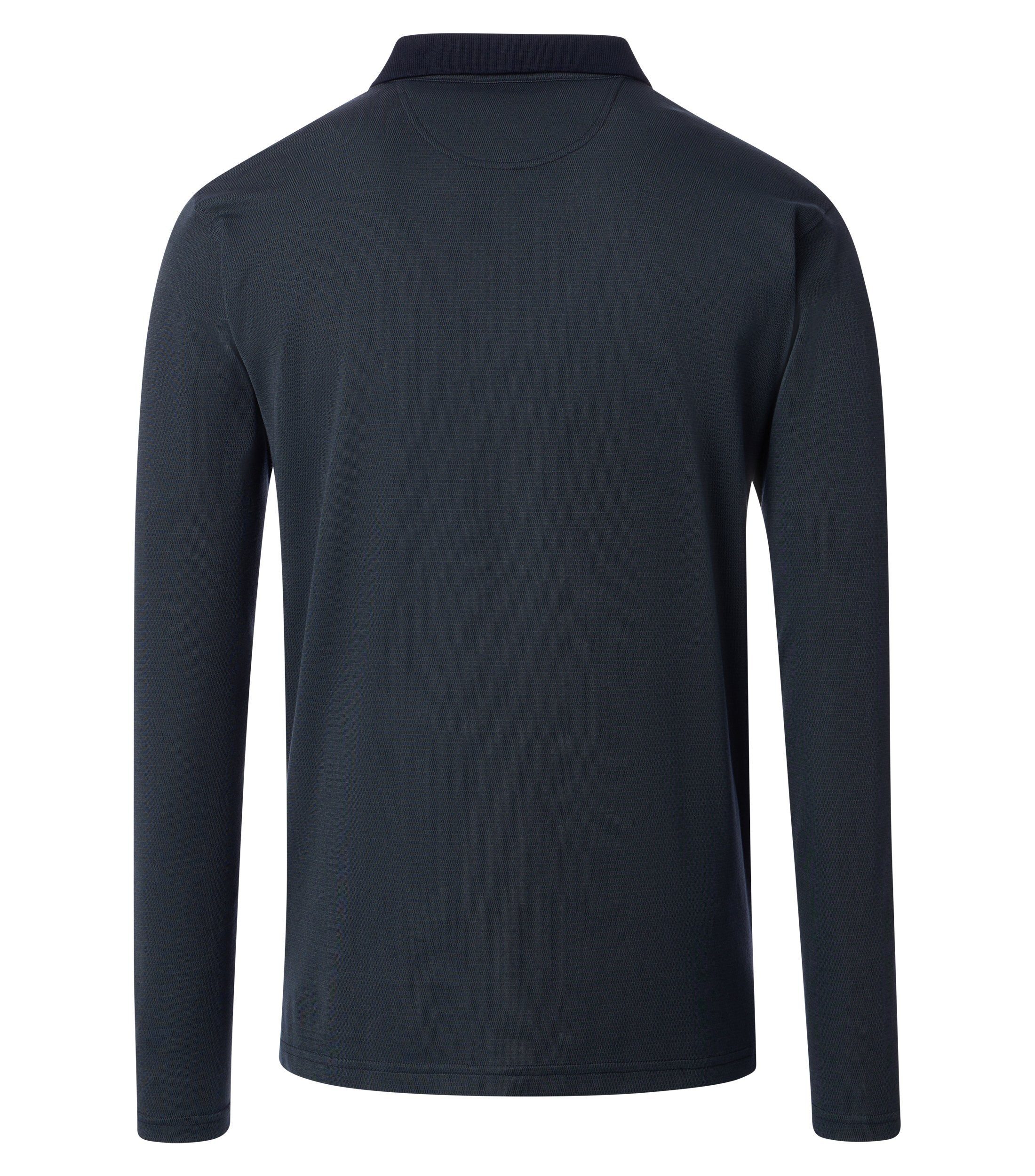 CASAMODA Langarm-Poloshirt "CASAMODA Polo-Shirt Langarm gestreift" günstig online kaufen