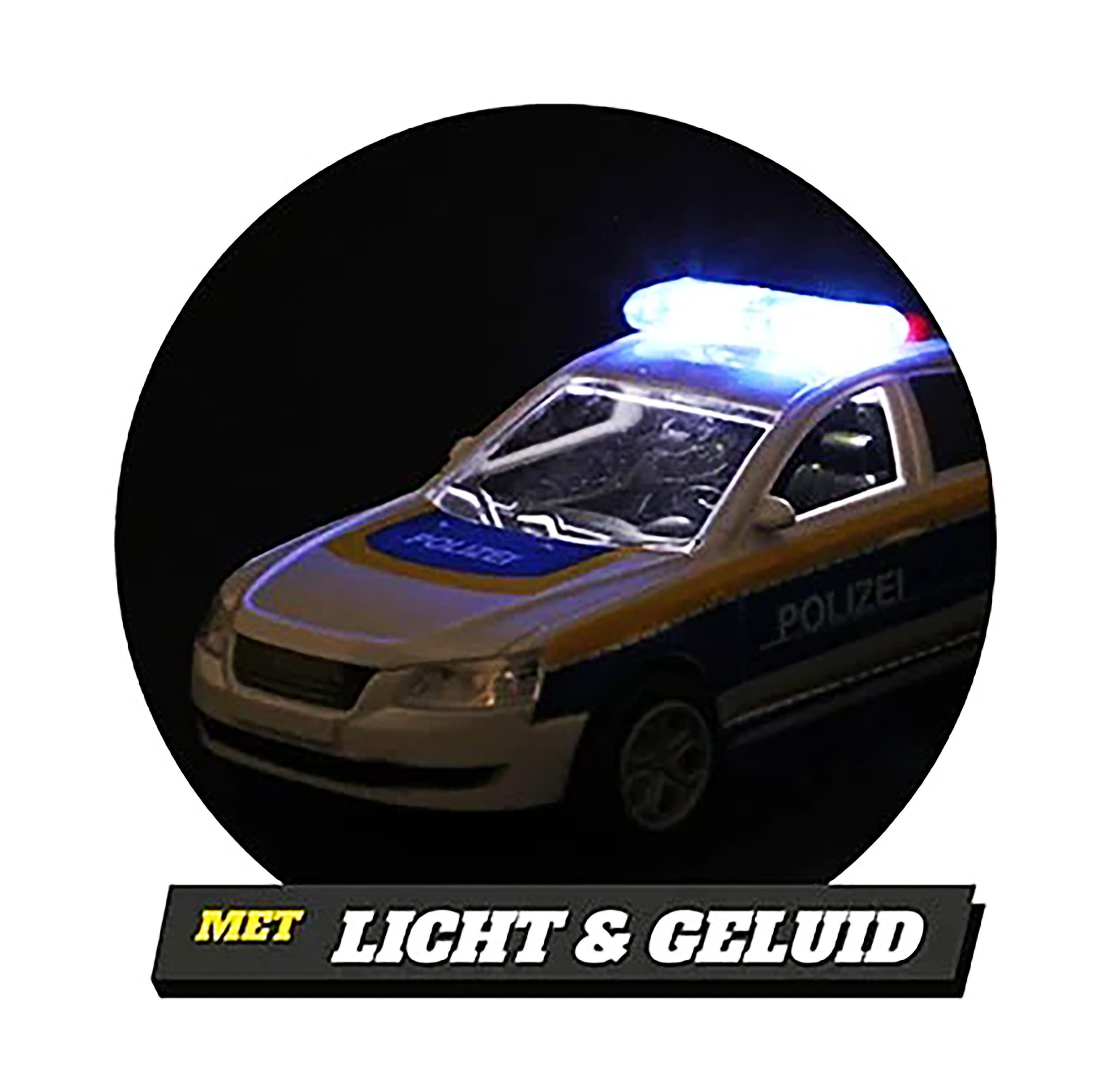 Toi-Toys Modellauto POLIZEI Modellauto 16cm mit Licht Sound Friktionsantrie günstig online kaufen