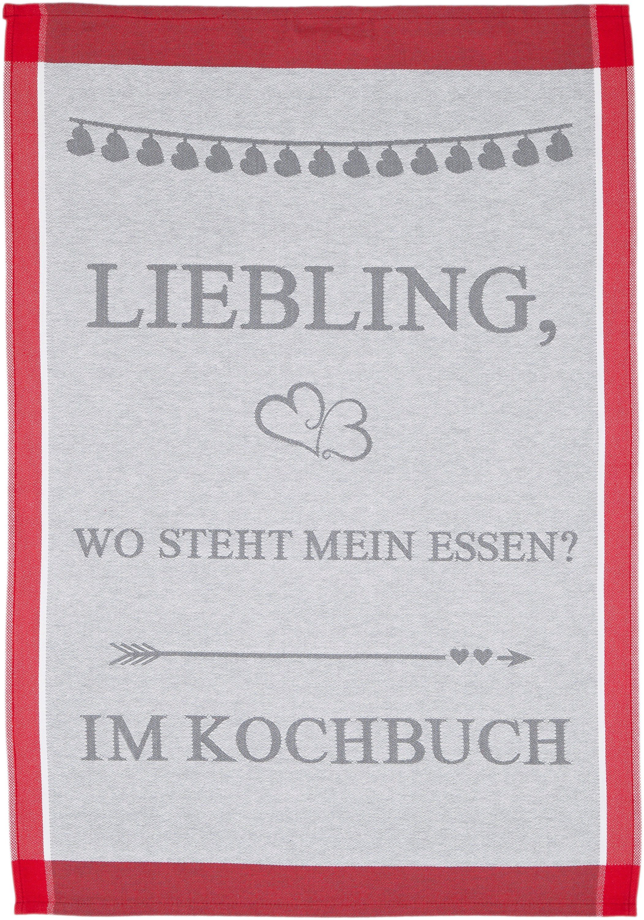 ROSS Geschirrtuch Liebling, wo steht mein günstig online kaufen