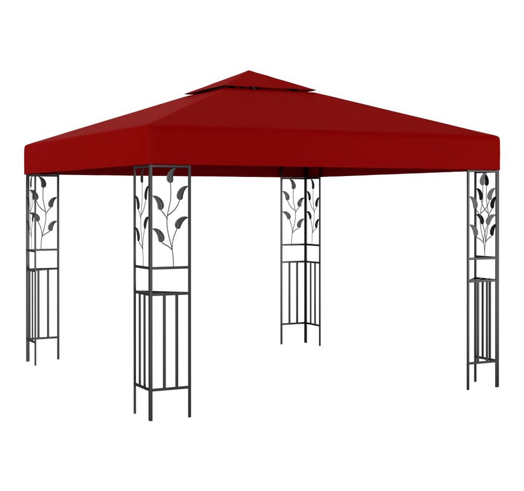 Thumbnail - vidaXL Pavillon, Partyzelt 3x3 m Weinrot