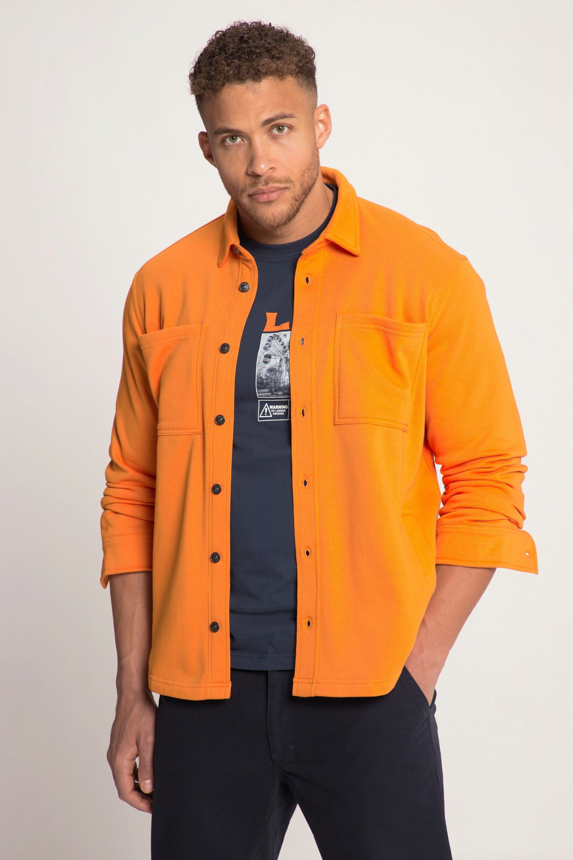 STHUGE Businesshemd STHUGE Hemd Overshirt mit günstig online kaufen