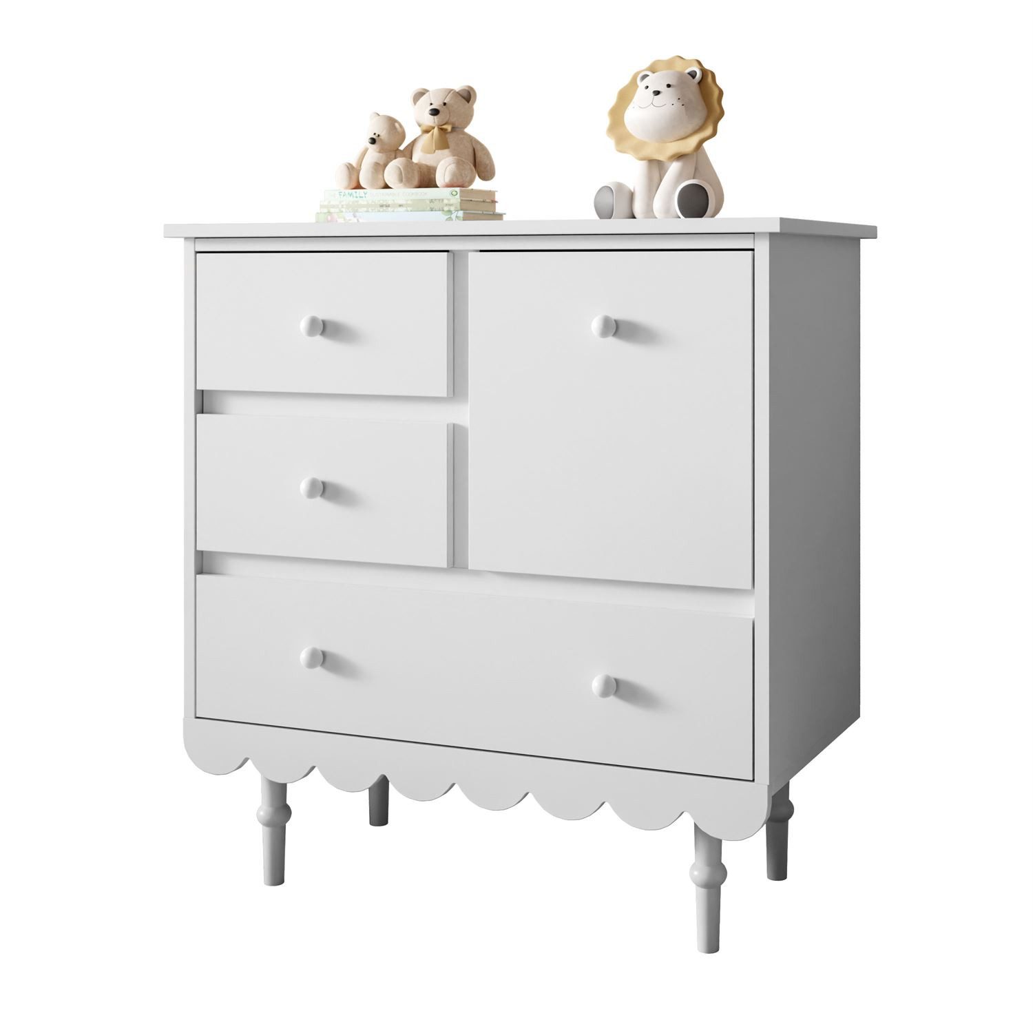 Lookway Kommode BABUSHKA Sideboard mit Schubladen