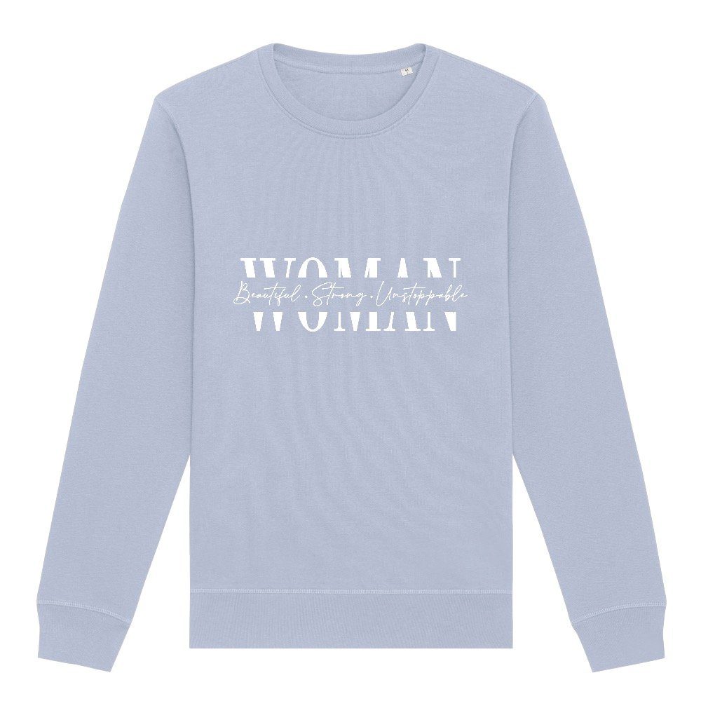 ANNIS Fashion & Accessoires Sweatshirt WOMAN 1.0 (1-tlg) hoher Bio-Baumwollanteil, normale Passform
