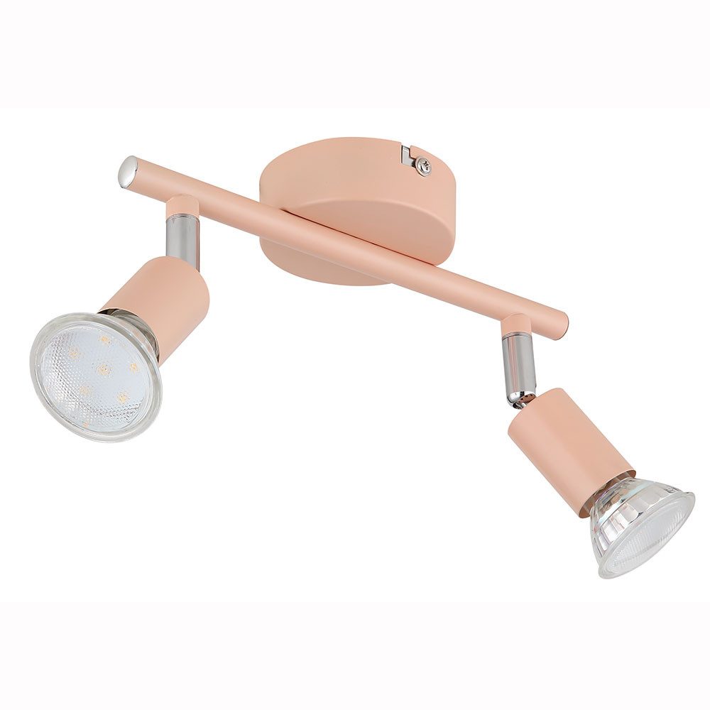 GLOBO LIGHTING Deckenleuchte, Leuchtmittel nicht inklusive, Deckenlampe Spotlampe Deckenleuchte verstellbar Wohnzimmerlampe 2