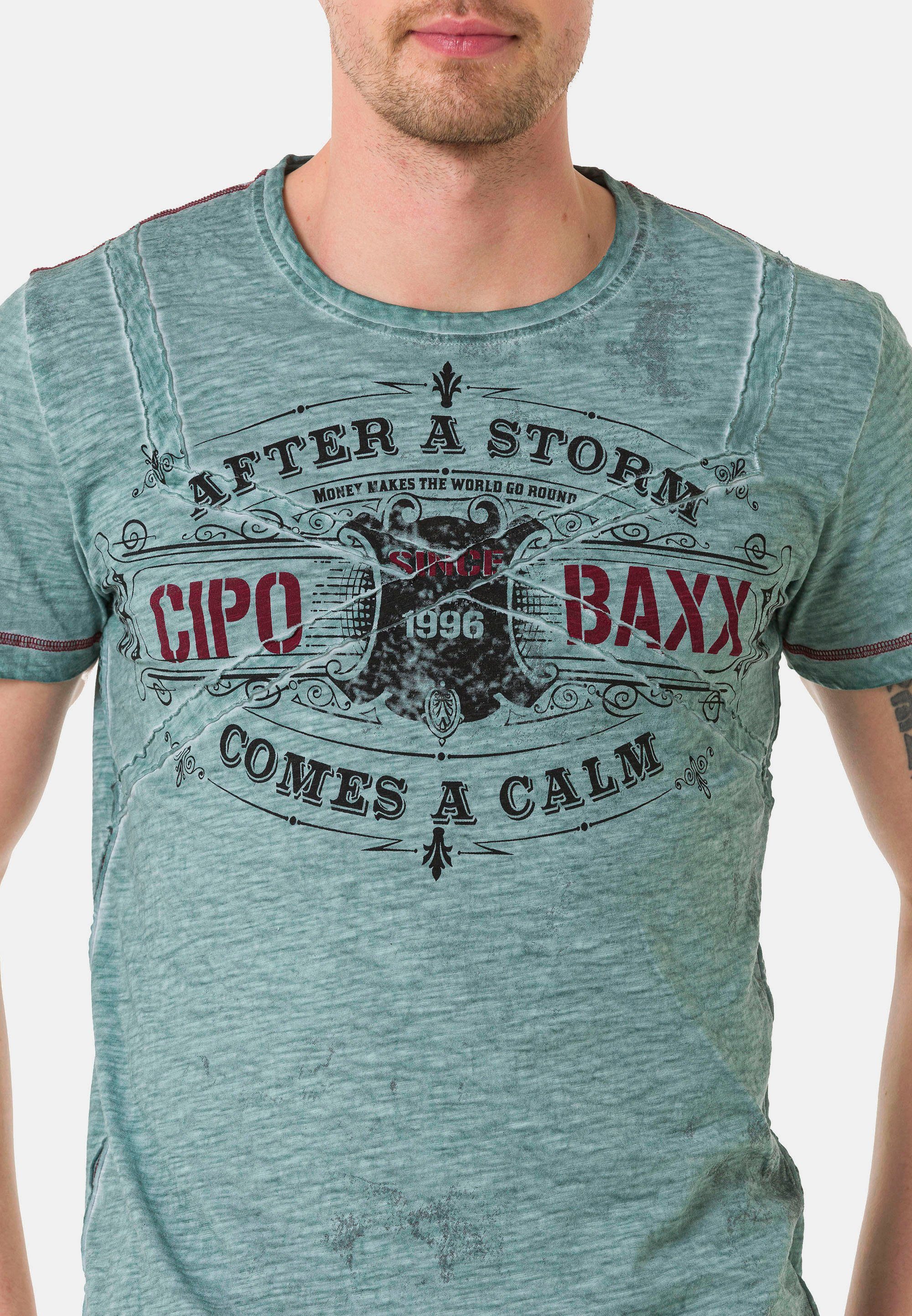 Baxx VintageLook mint Cipo & T-Shirt im