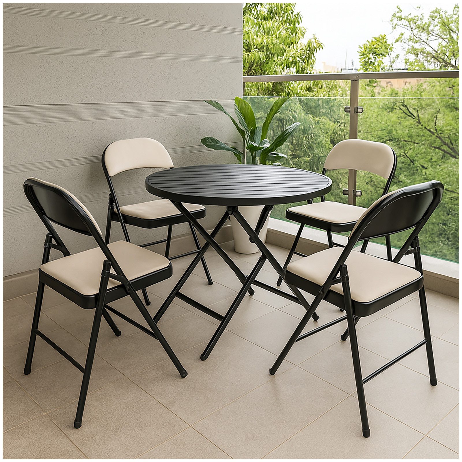 HTI-Living Klappstuhl 4er Set Klappstühle mit günstig online kaufen