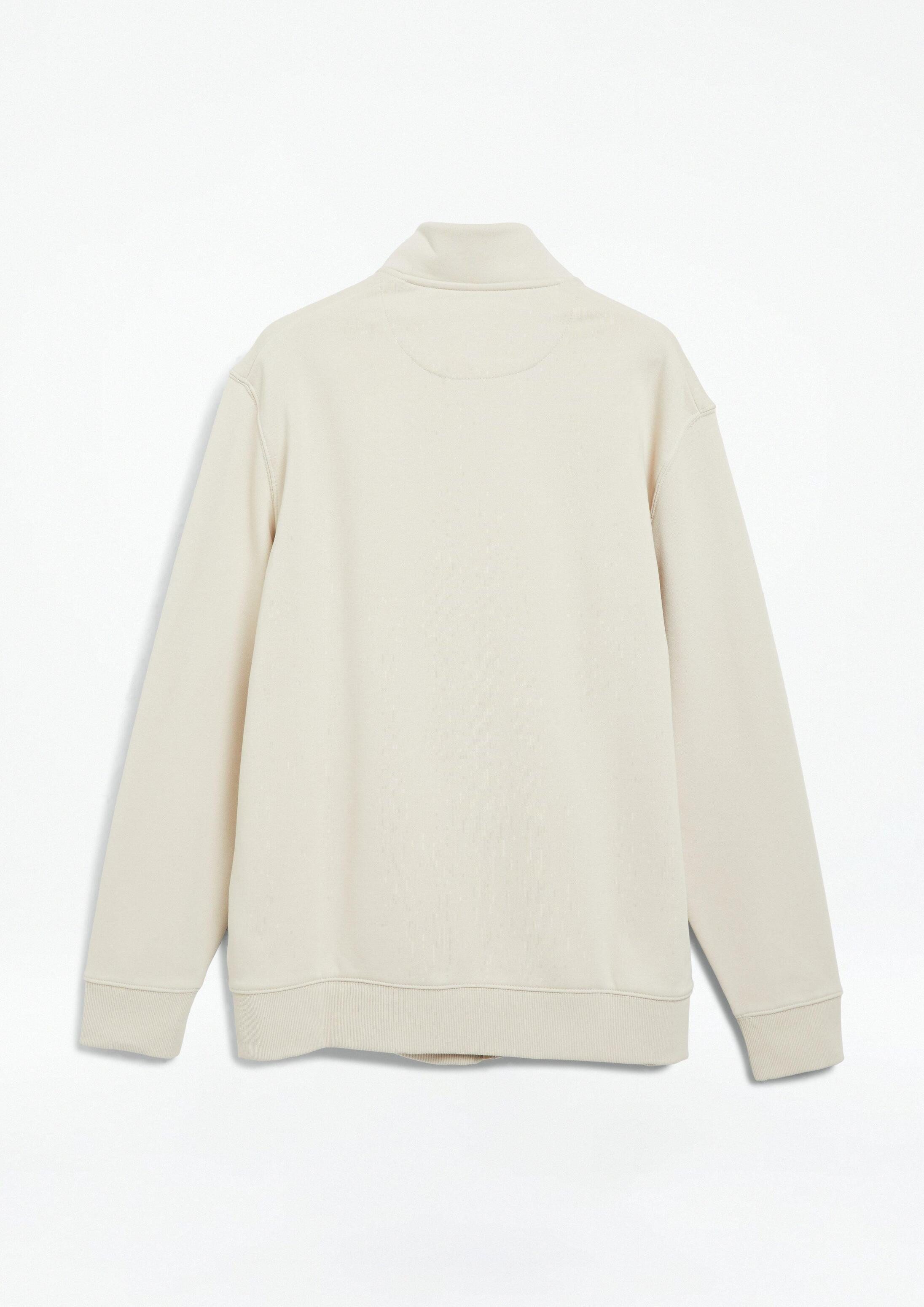 s.Oliver Sweatjacke Sweatshirt Jacke Sweatjacke mit Stehkragen und Eingrifftaschen