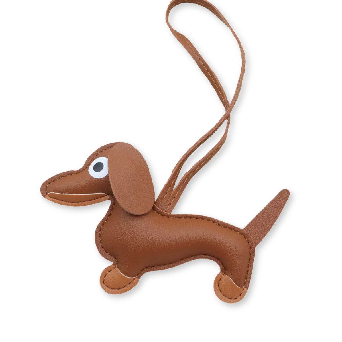 PlugUp Taschenanhänger Dackel Anhänger Dackel-Design Taschenanhänger (1-teilig) Hochwertiger Dackelanhänger für Handtaschen & Schlüsselbunde