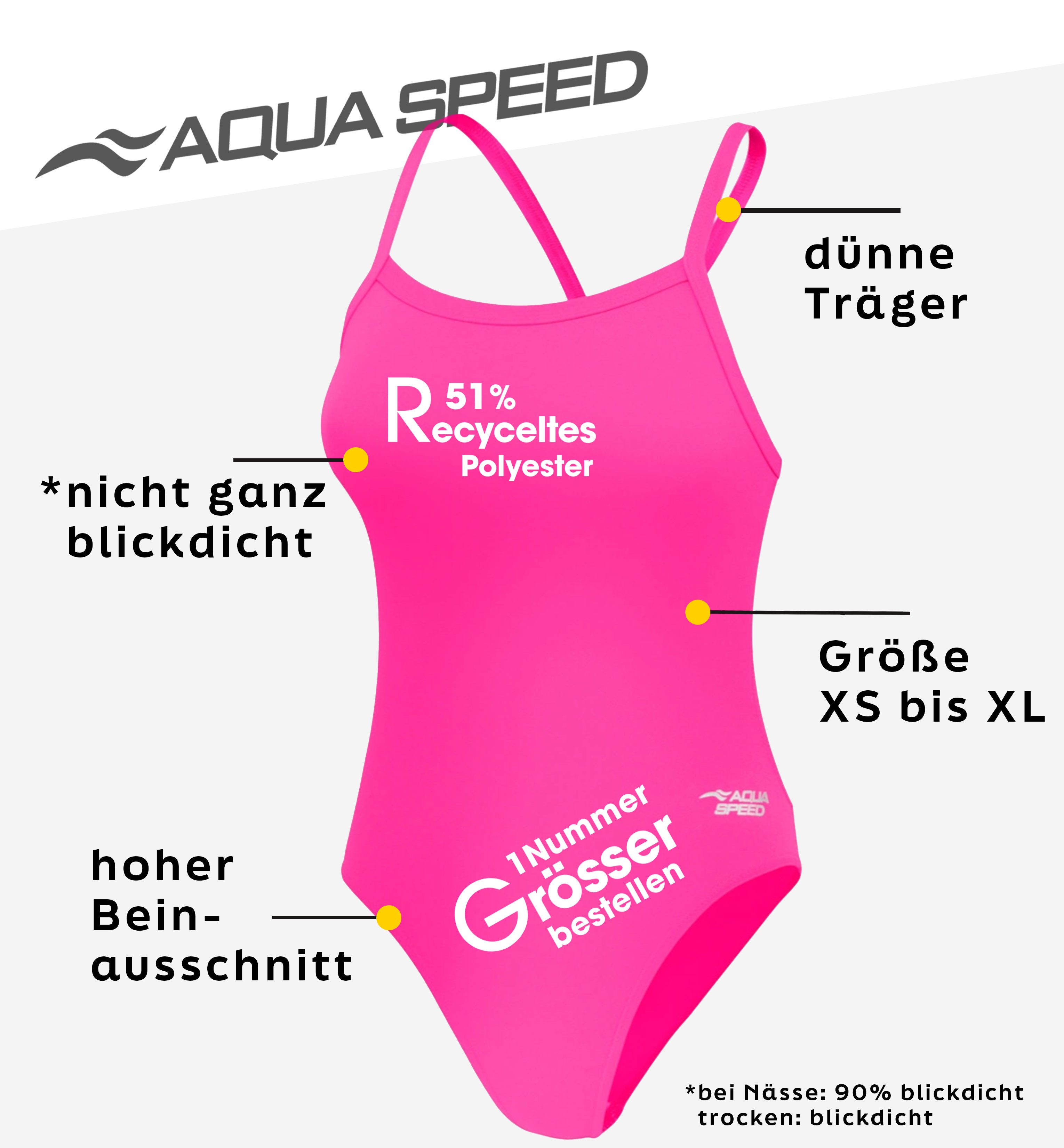 Aqua Speed Badeanzug ANA Badeanzug für SchwimmerInnen - sportlich & jugendl günstig online kaufen