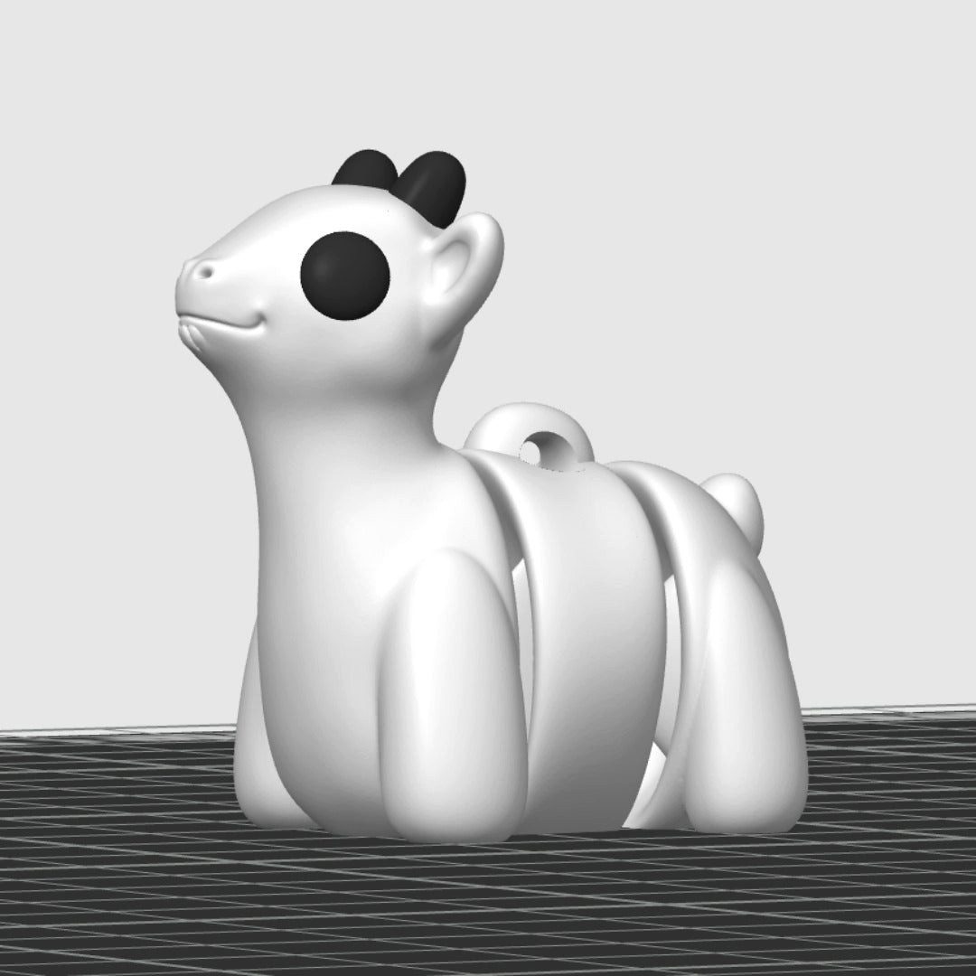 UDINGO Schlüsselanhänger Baby Goat - Babyziege – Niedlicher Schlüsselanhänger