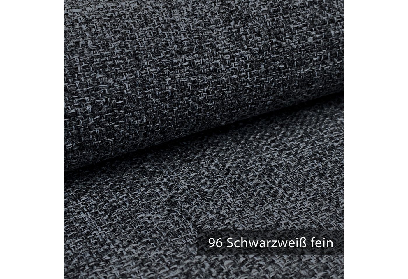 Thumbnail - novely® Stoff MUDAU Grob gewebter Möbelstoff, Robust, Mélange, Handwebcharakter, Pflegeleicht, Meterware, 1lfm