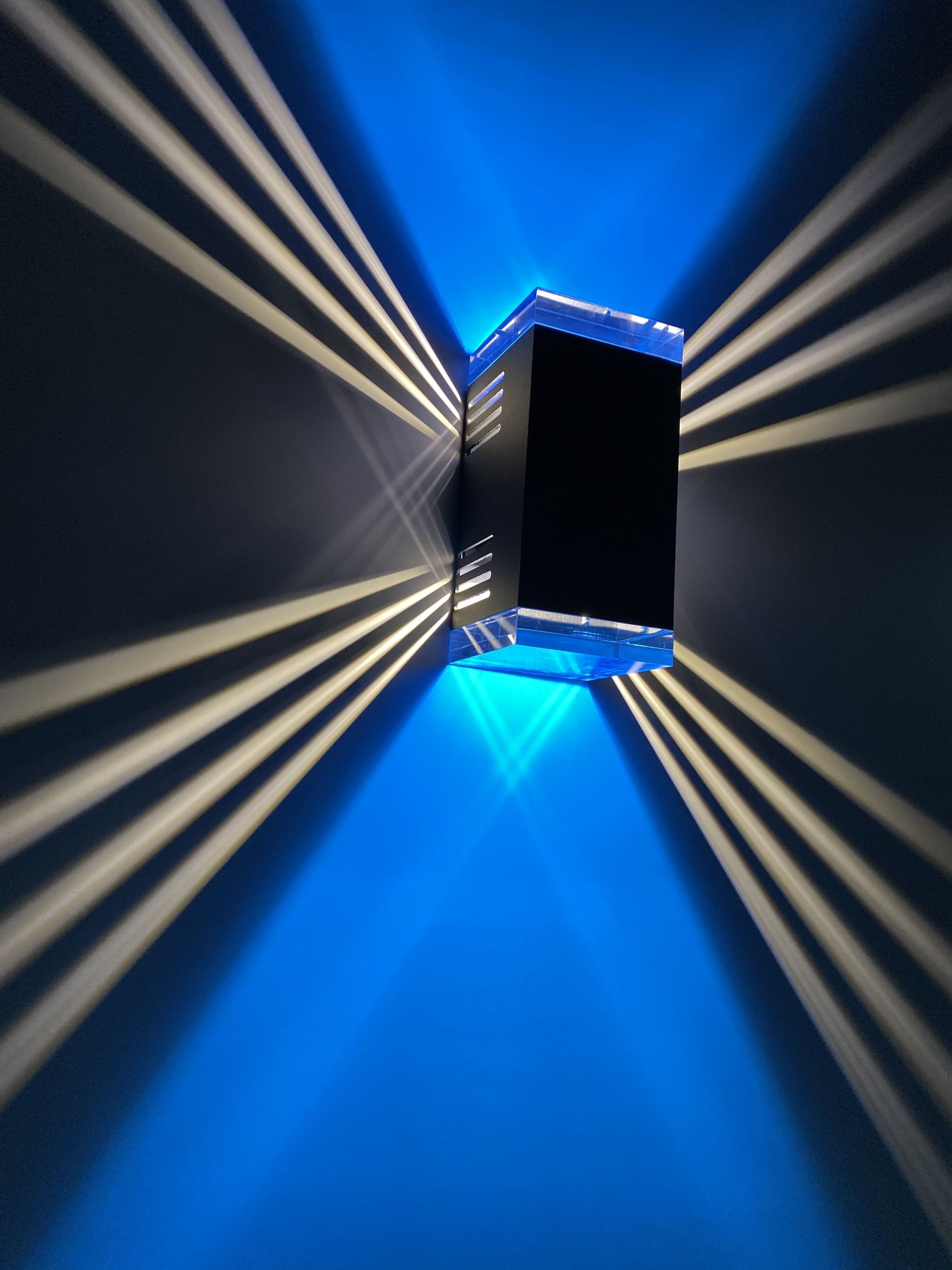 SpiceLED Lampenschirm Zubehör ShineLED-6, Farbfilterfolie für Acrylgläser, blau, Zubehör ShineLED-6, Farbfilterfolie für Acrylgläser, blau