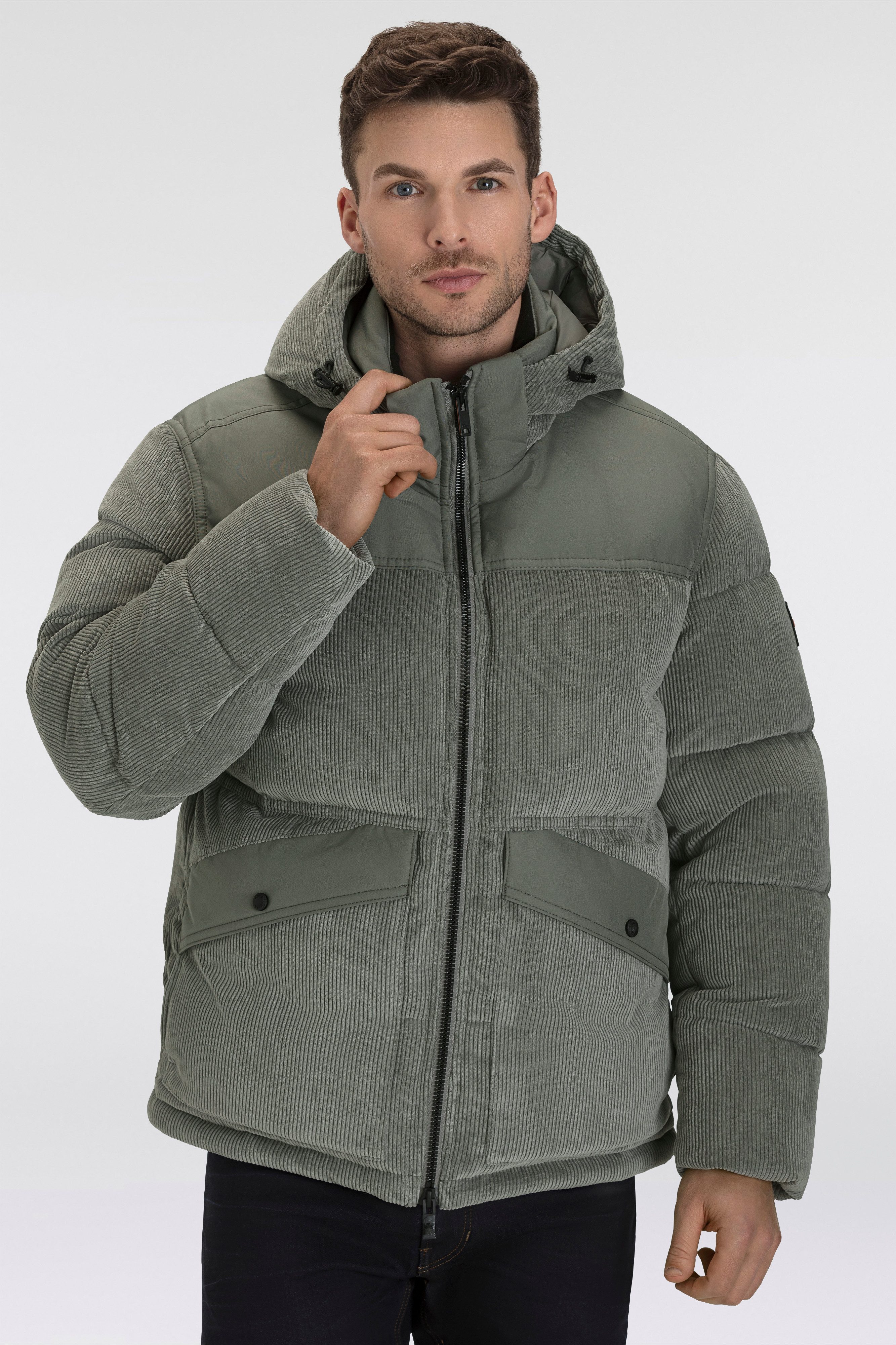 BOSS ORANGE Steppjacke Odope Label-Badge am günstig online kaufen