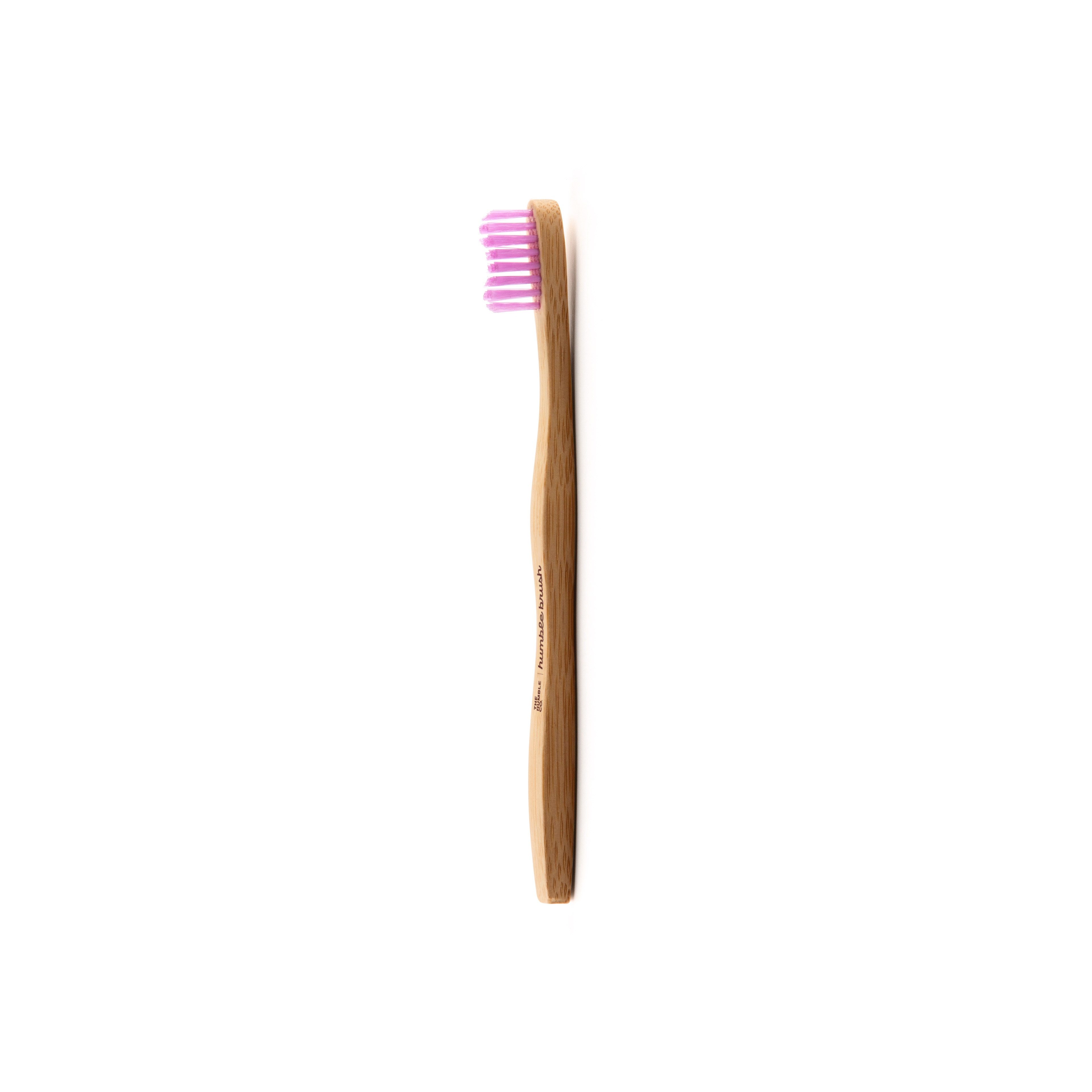 The Humble Co. Zahnbürste Humble Brush Kids Bambuszahnbürste ultrasoft - Lila
