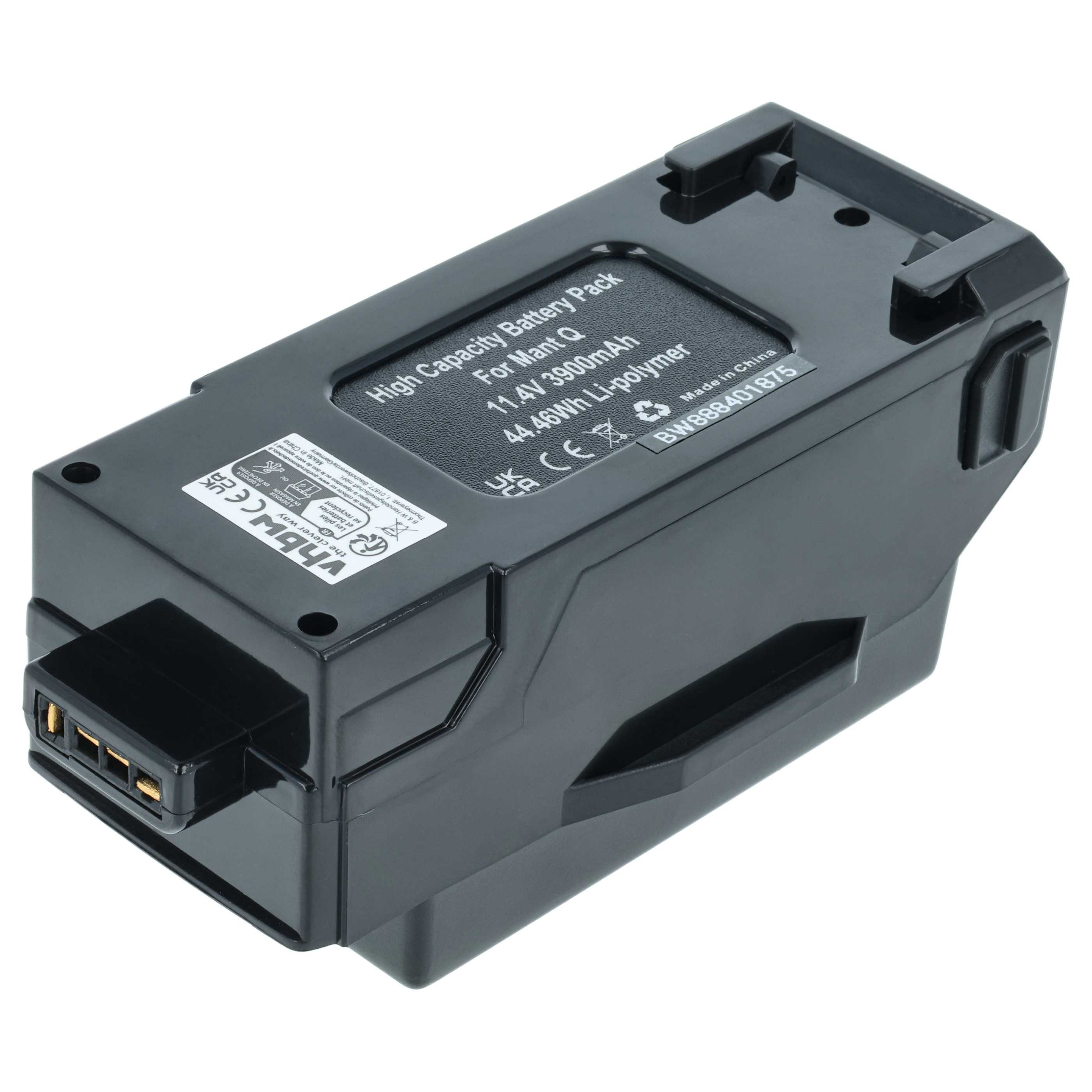 vhbw Akku passend für Yuneec Mantis G, Q Drohne / Modellbau Drohne (3900 Drohnen-Akku Akku Li-Polymer 3900 mAh (11,4 V, 1 St), Leistungsfähiger Austausch-Akku für Drohne, Wiederaufladbar, Jede