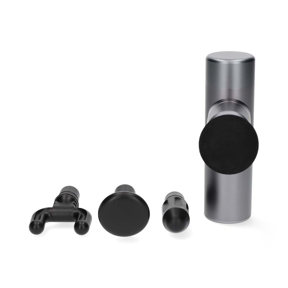Nedis Massagepistole BTHMSG10GY, 1-tlg., Akkubetrieben, 5 Massagemodi, ideal für Fitness und Alltag