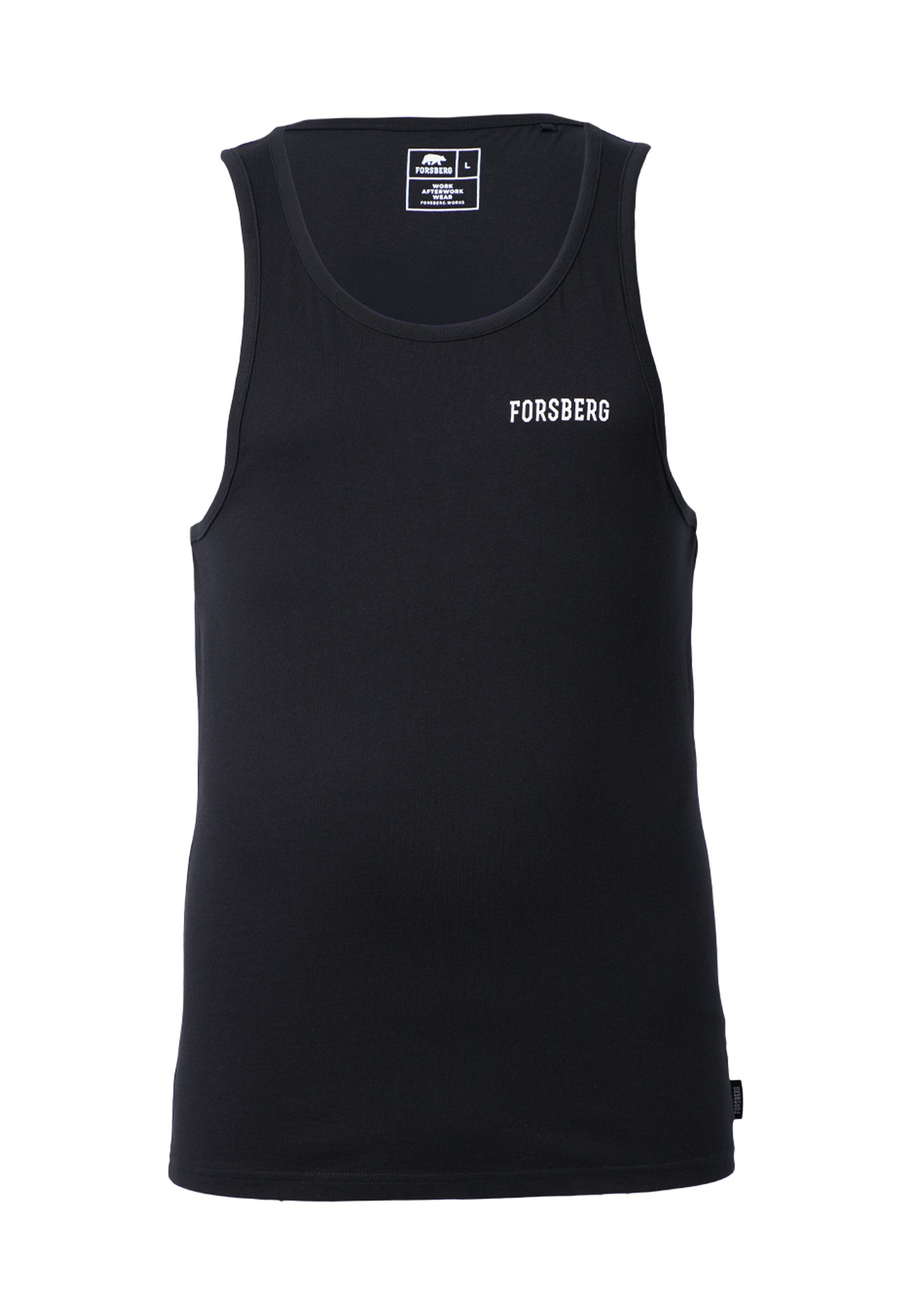 FORSBERG T-Shirt Tanktop mit Logo auf günstig online kaufen