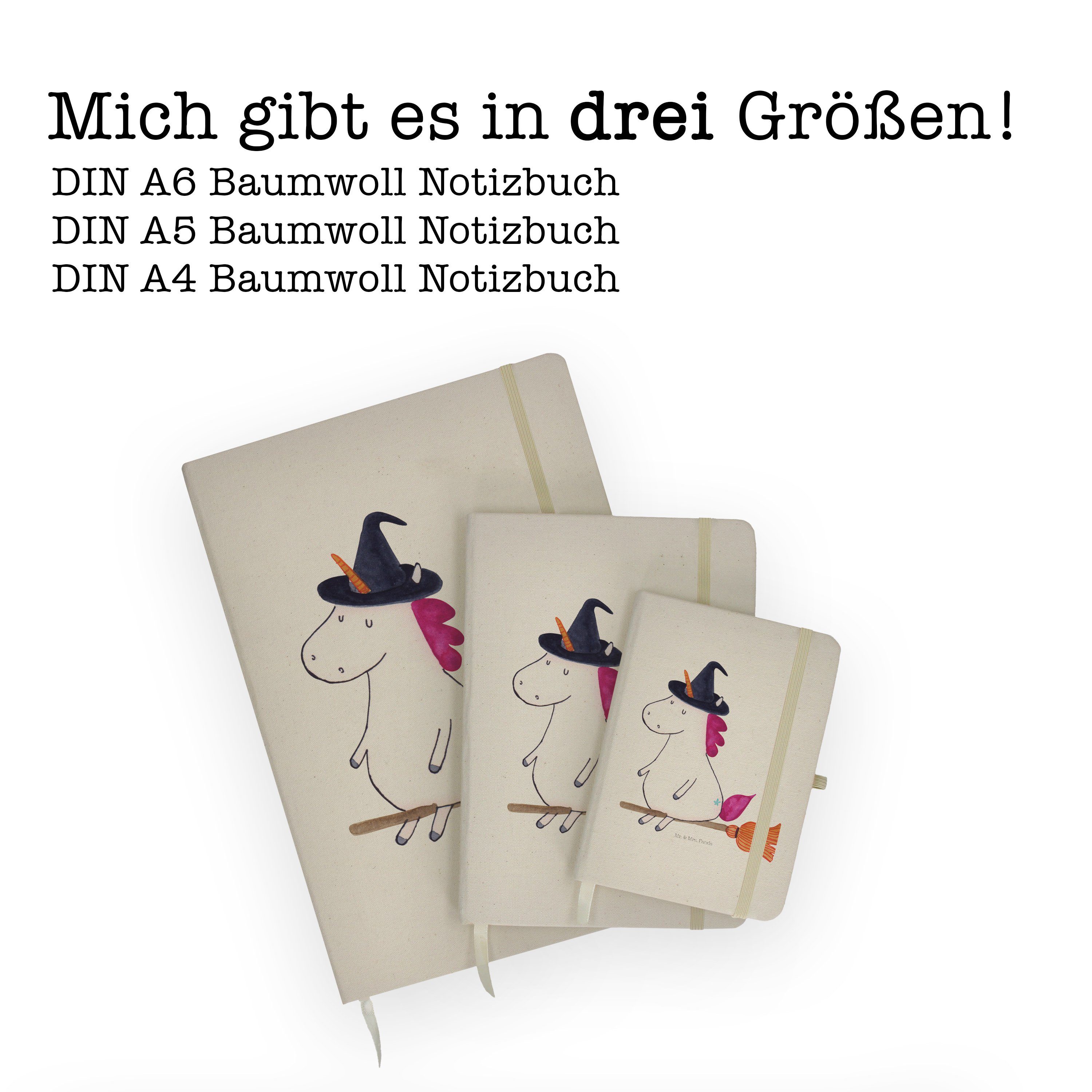 Geschenk, - Notizbuch Kladde, Mr. - Einhörner, Mrs. Mrs. Hexe & & Mr. Panda Freundin, Einhorn P Panda Transparent