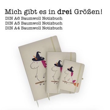 Mr. & Mrs. Panda Notizbuch Einhorn Hexe - Transparent - Geschenk, Einhörner, Kladde, Freundin, P Mr. & Mrs. Panda, Personalisierbar