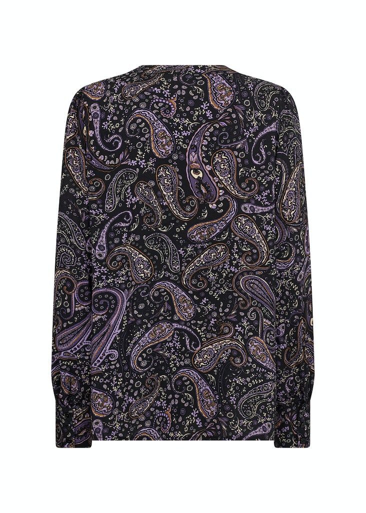 soyaconcept Langarmbluse SC-VICA 1 DK GRAPE