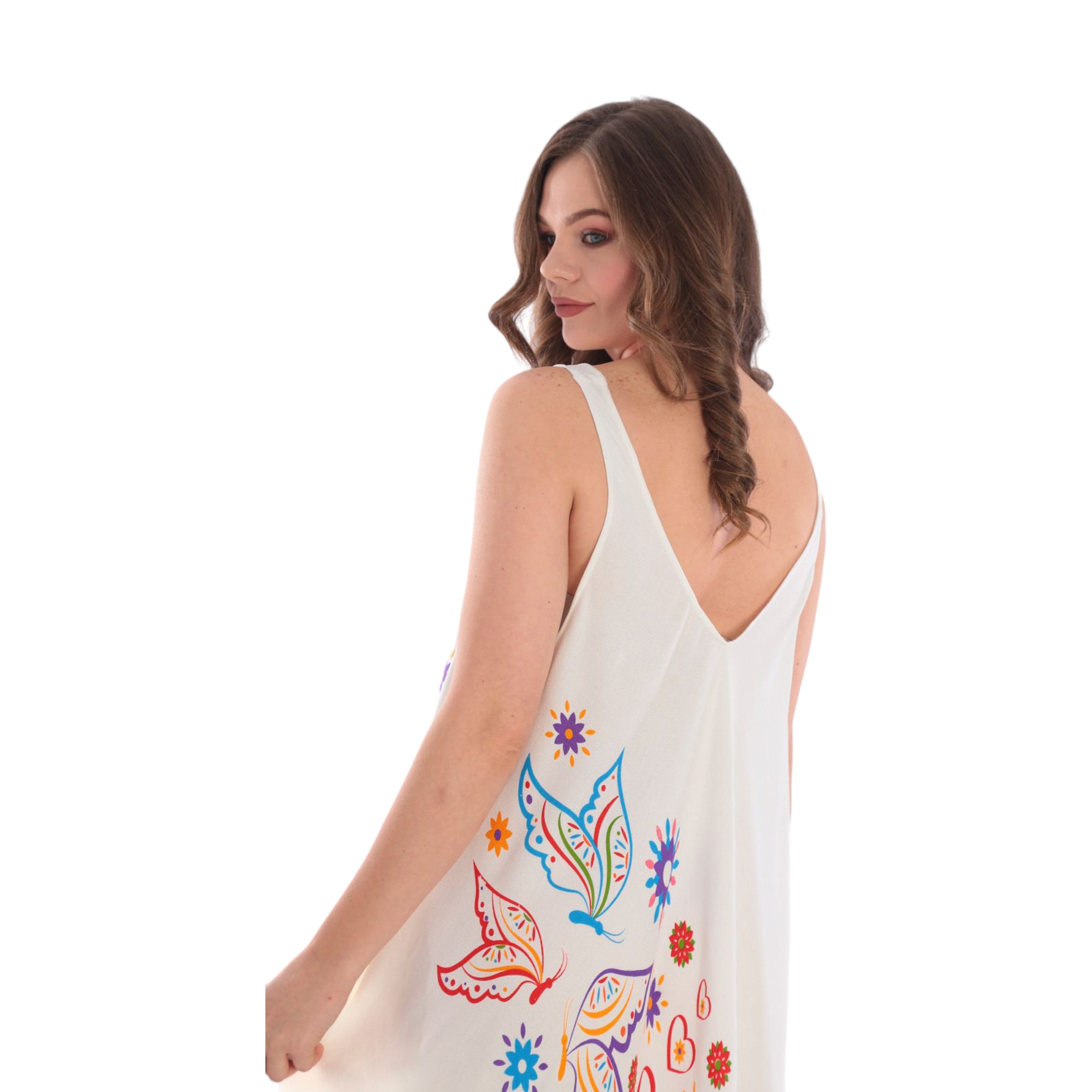 herémood Strandkleid Strandkleid Damen Sommerbreeze Komfort und Raffinesse Unisize Leicht