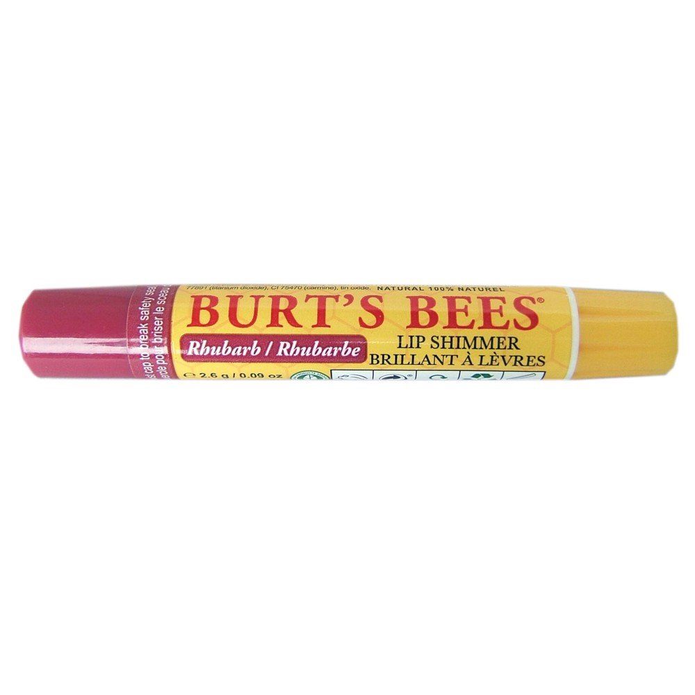 BURT'S BEES Lippenpflegemittel Lip Shimmer Rhubarb, 2.5 g