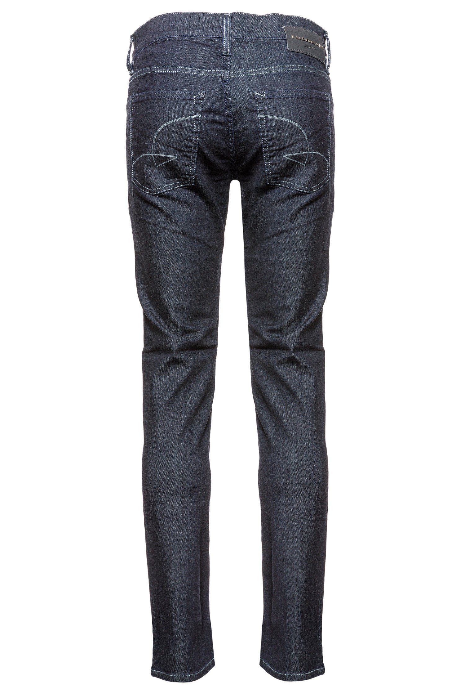 Blau 5-Pocket-Jeans (1-tlg) BALDESSARINI John (60)
