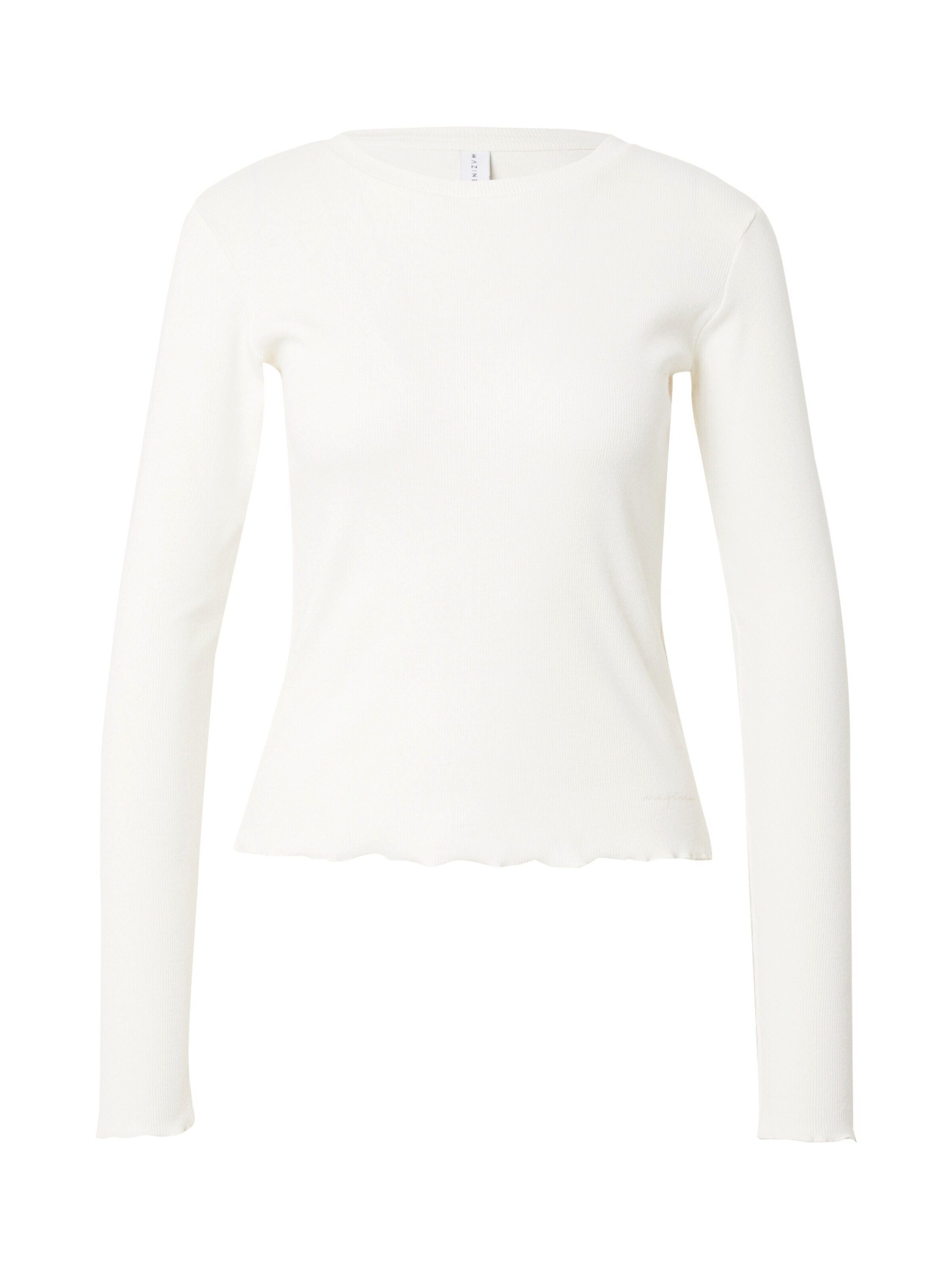MAZINE Langarmshirt Malbis (1-tlg) Plain/ohne Details